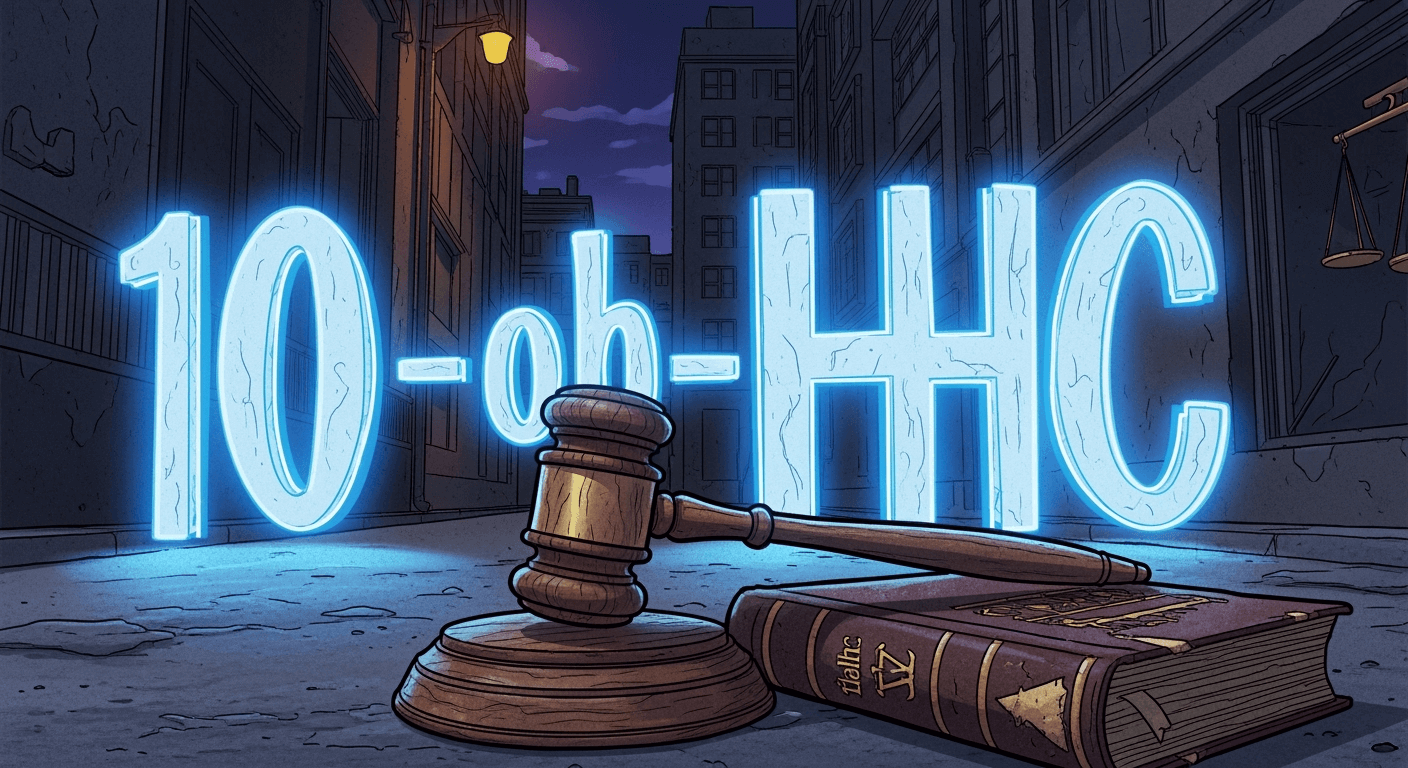 10-OH-HHC forbud i Tyskland: Afgørelse den 26. september