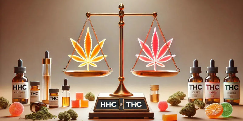 ar HHC yra stipresnis už THC?