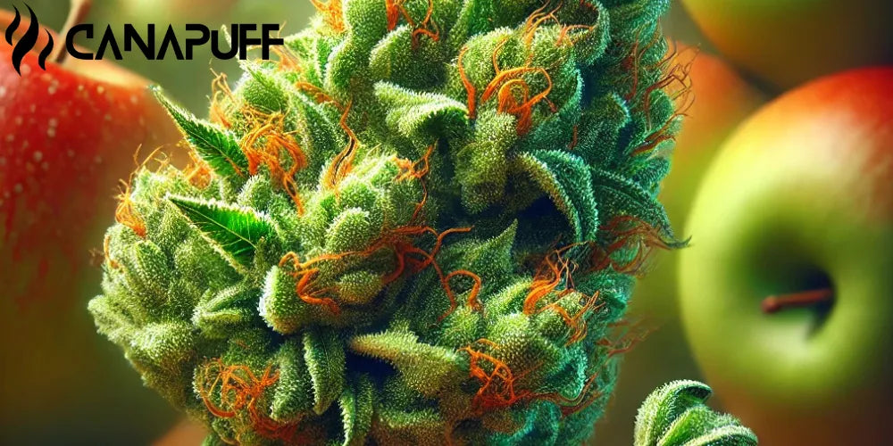 Apple Jack Strain: skanus ir stiprus hibridinis Cannabis malonumas-Canapuff