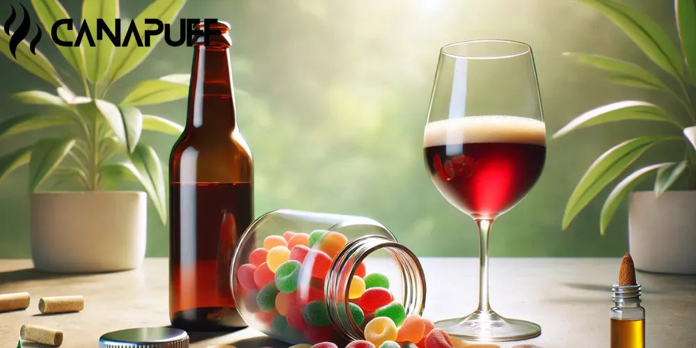 Puoi mescolare le Gummies al CBD con l’alcol? Guida alla sicurezza ed effetti-Canapuff