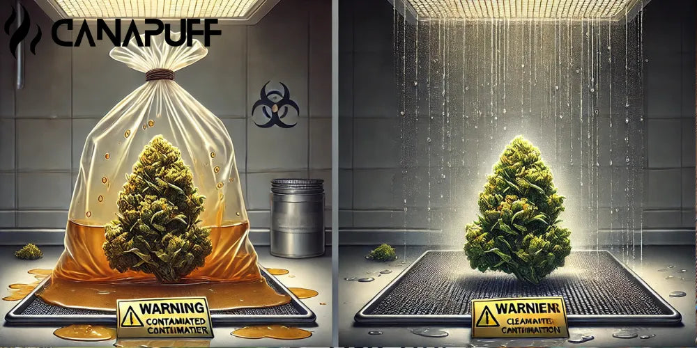 Kun je natte Cannabis redden? Hoe red je Cannabis veilig - Canapuff