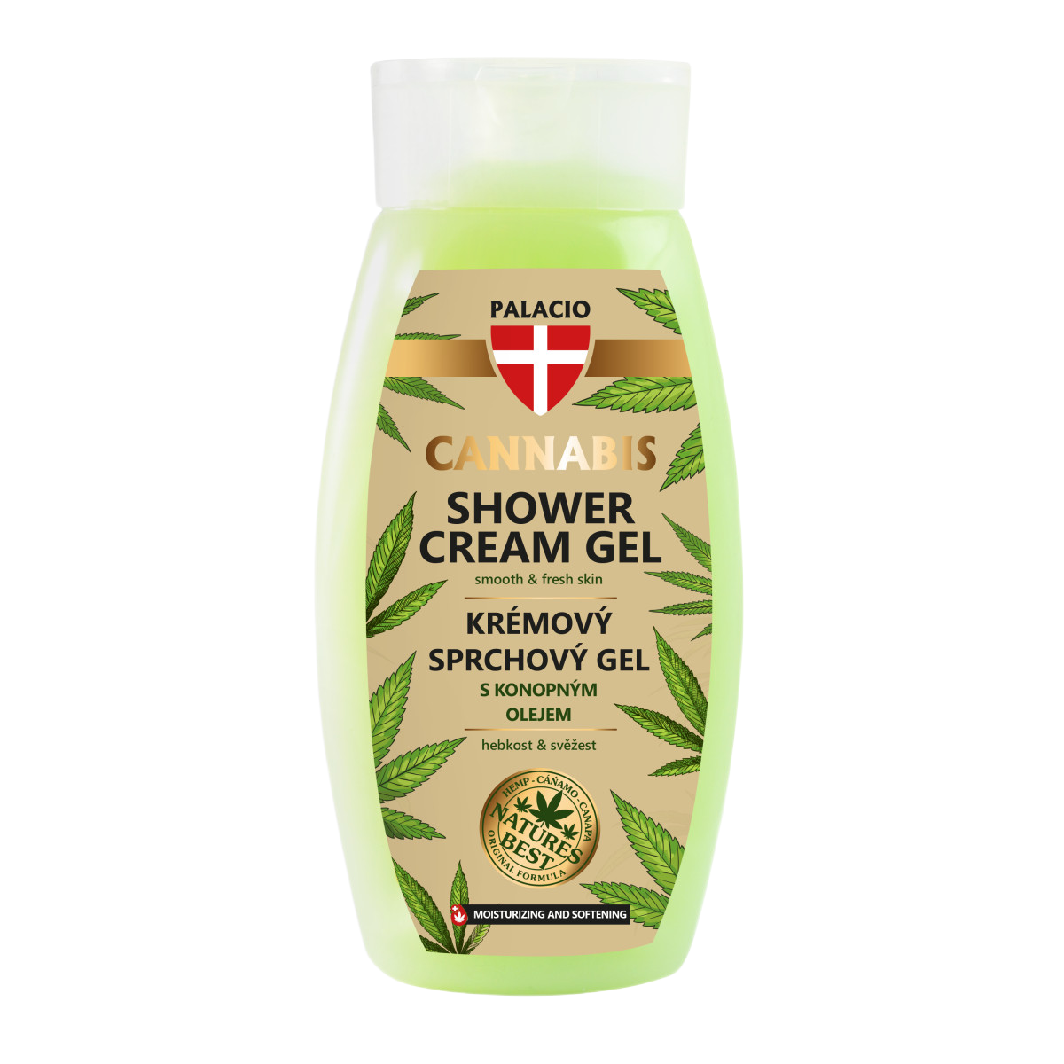 Hemp shower gel, 250 ml - Palacio