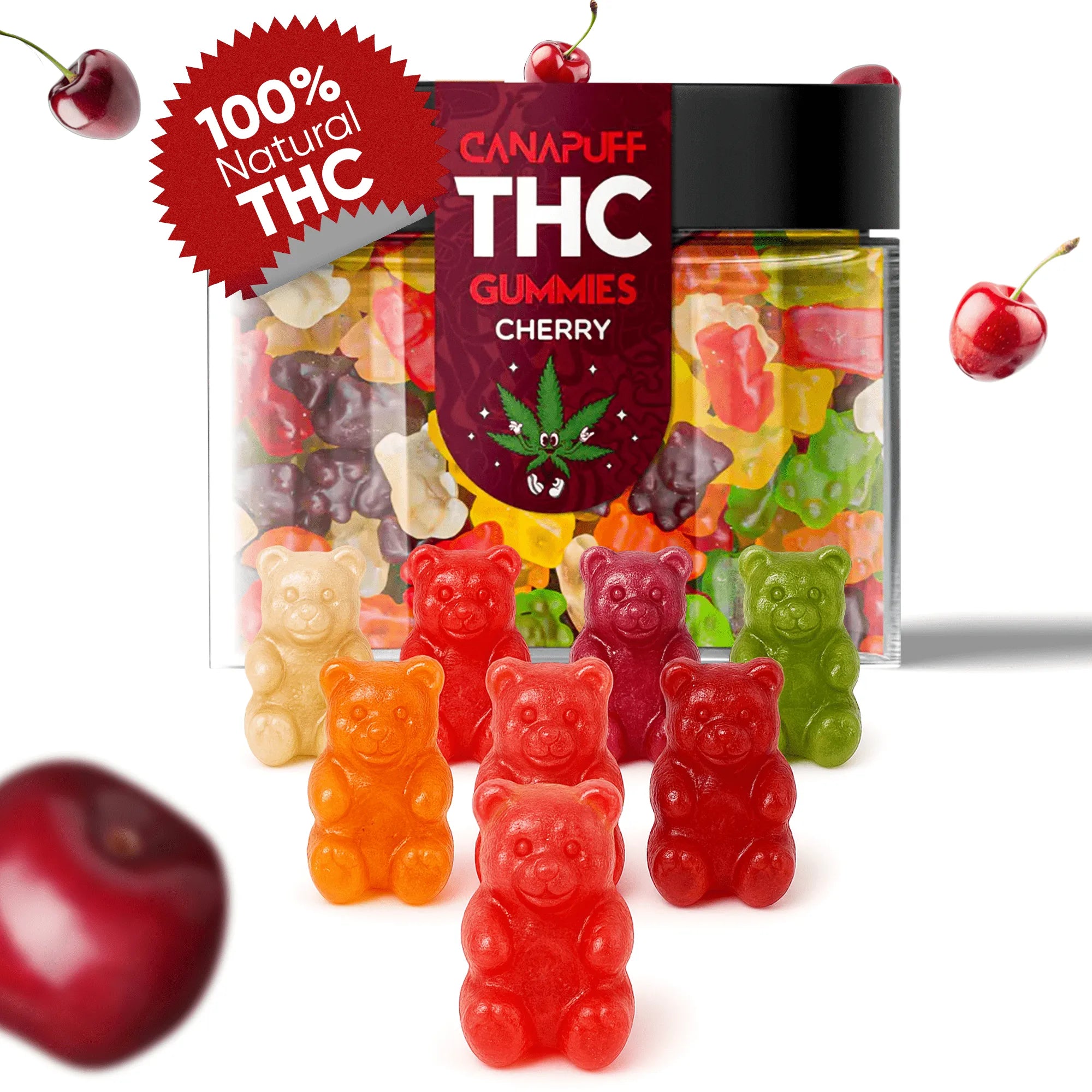 THC Gummies Cherry-Canapuff