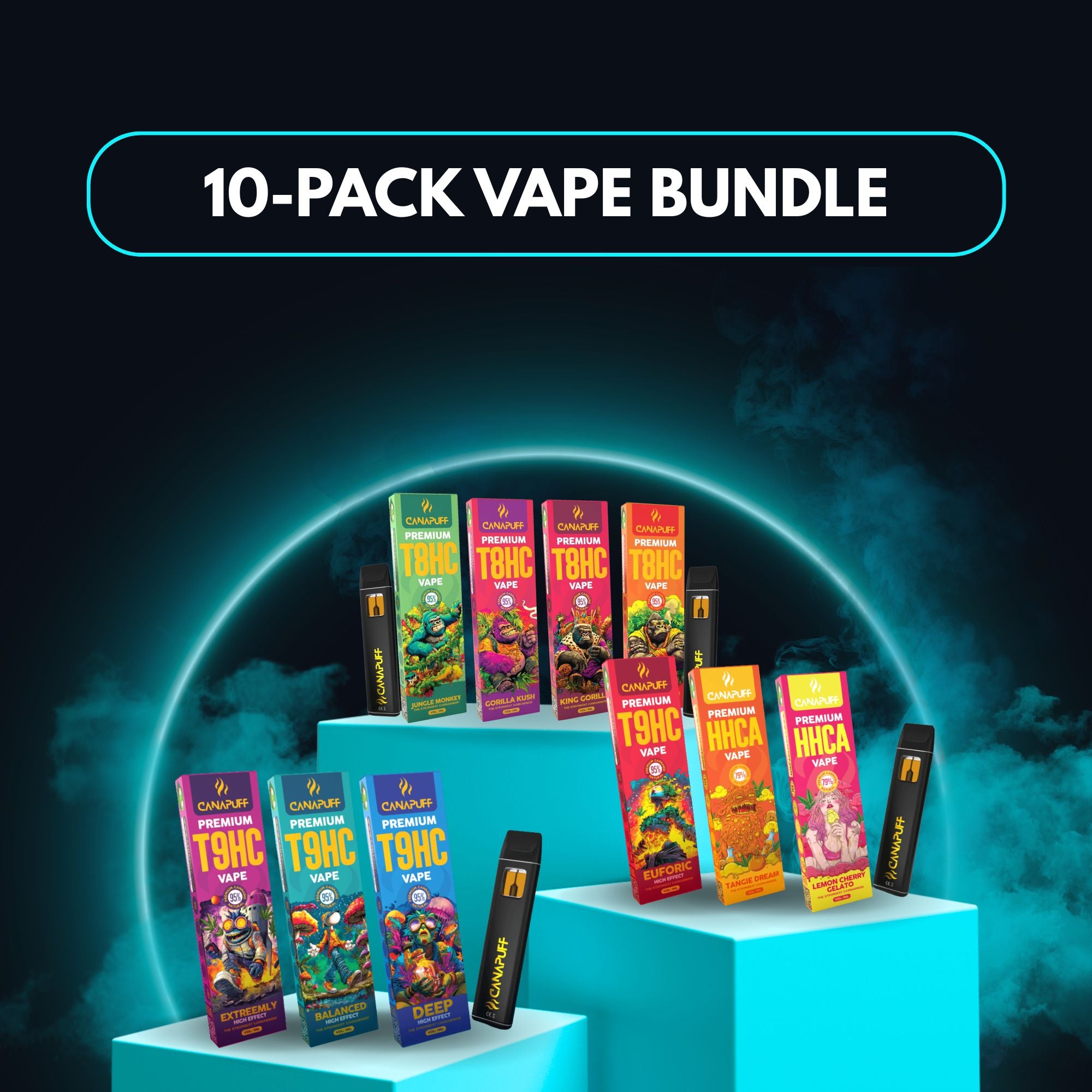 Набір із 10 Vape Bundle (10×1 мл)
