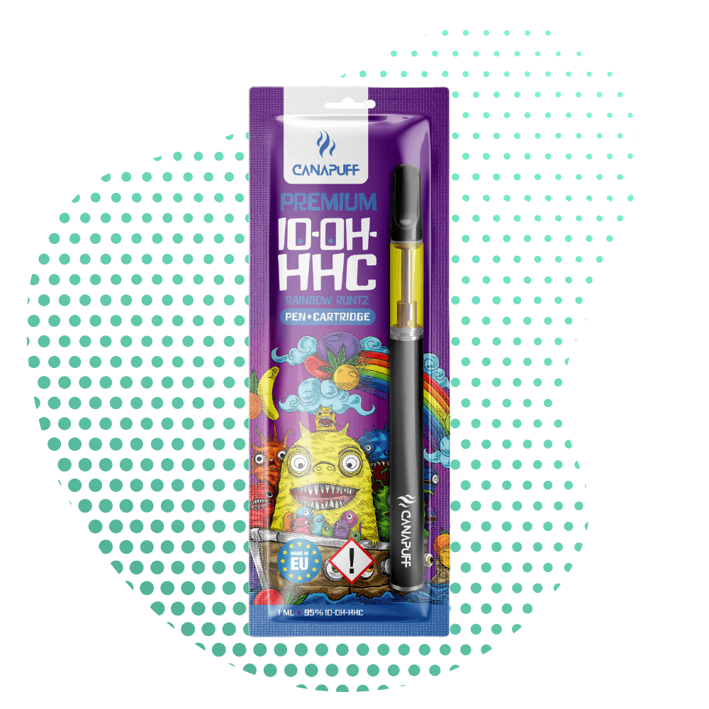 Canapuff - Rainbow Runtz - 10-OH-HHC 95% - Pen+Cartridge Canapuff