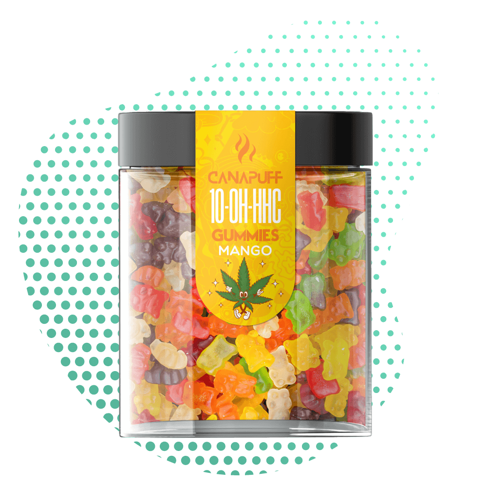 Canapuff - 10-OH Gummies - Mango Canapuff