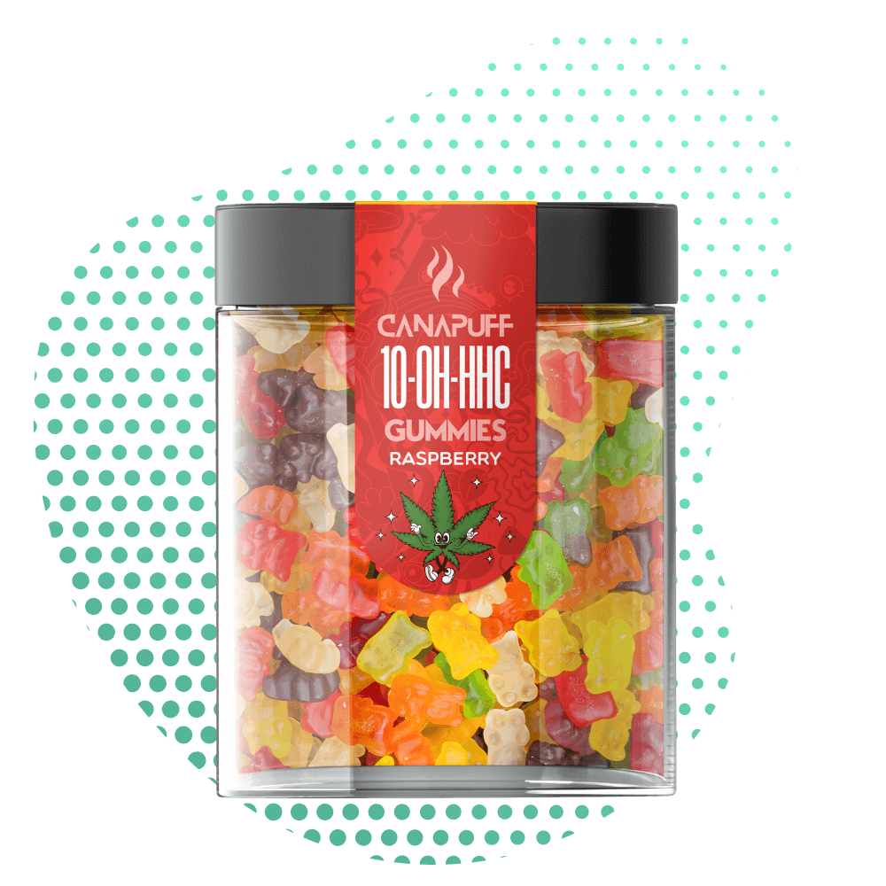 Canapuff - Gummies 10-OH-HHC - Lampone Canapuff