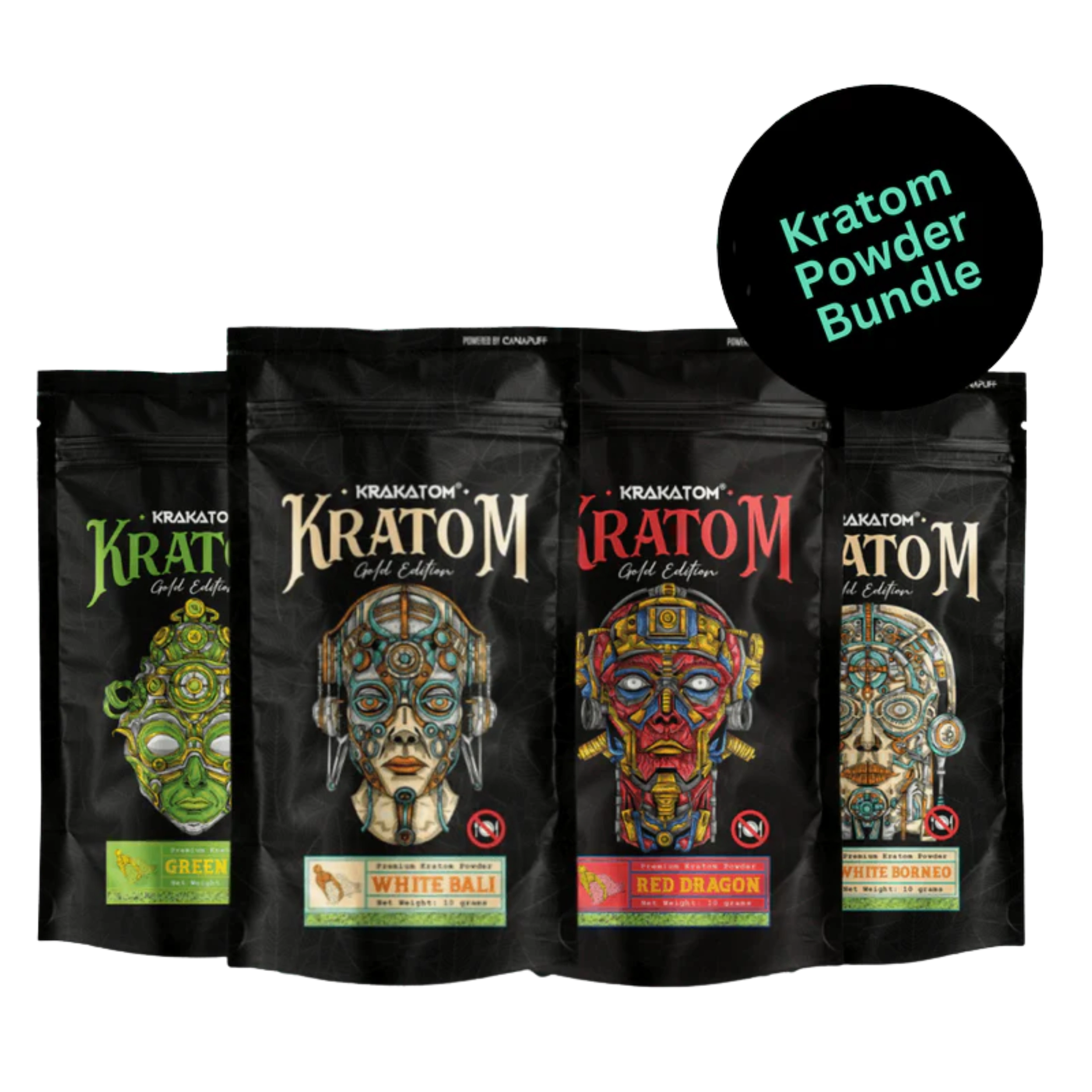 Kratomo miltelių rinkinys