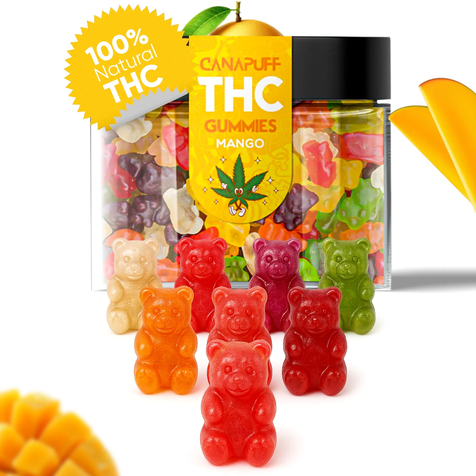 Gomme THC al mango