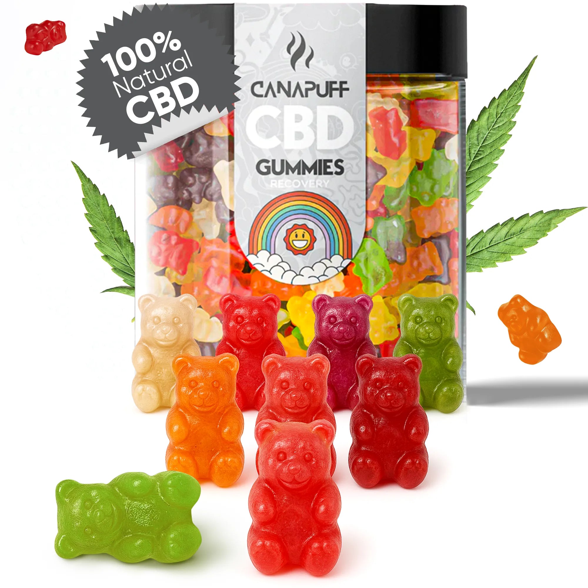 Canapuff - CBD Gummies - Recovery-Canapuff