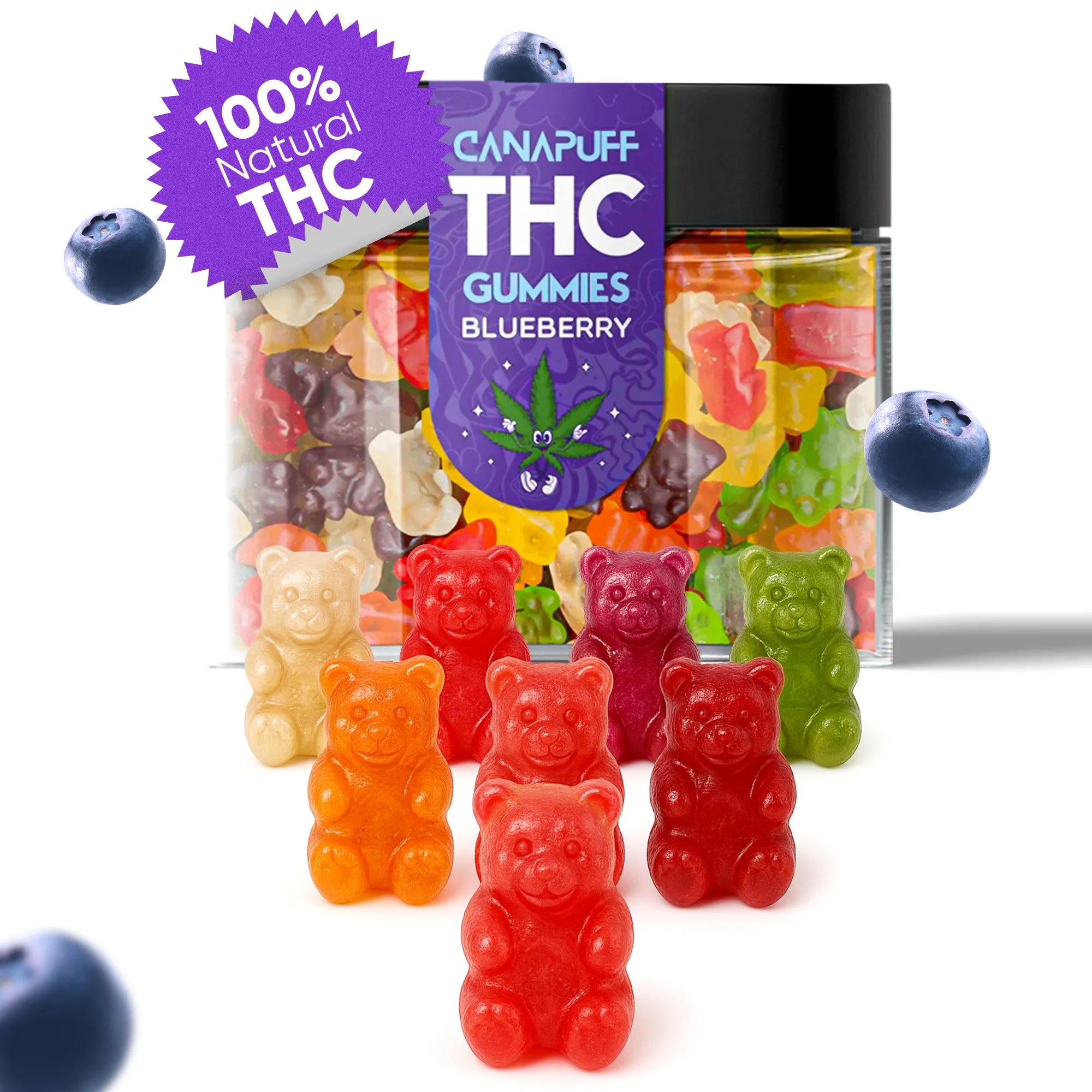 THC Gummies Blueberry