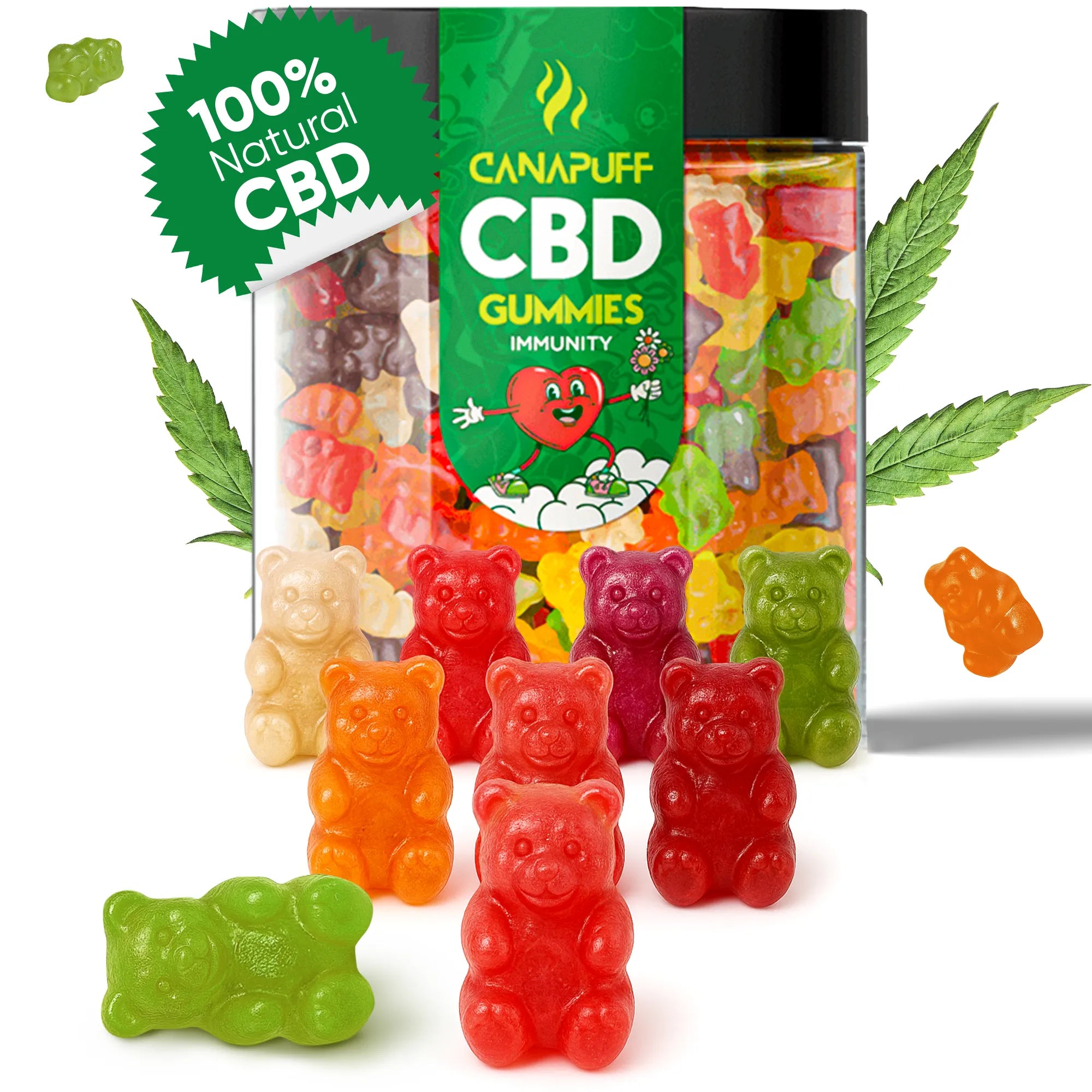 Canapuff - CBD Gummies - Immunity-Canapuff