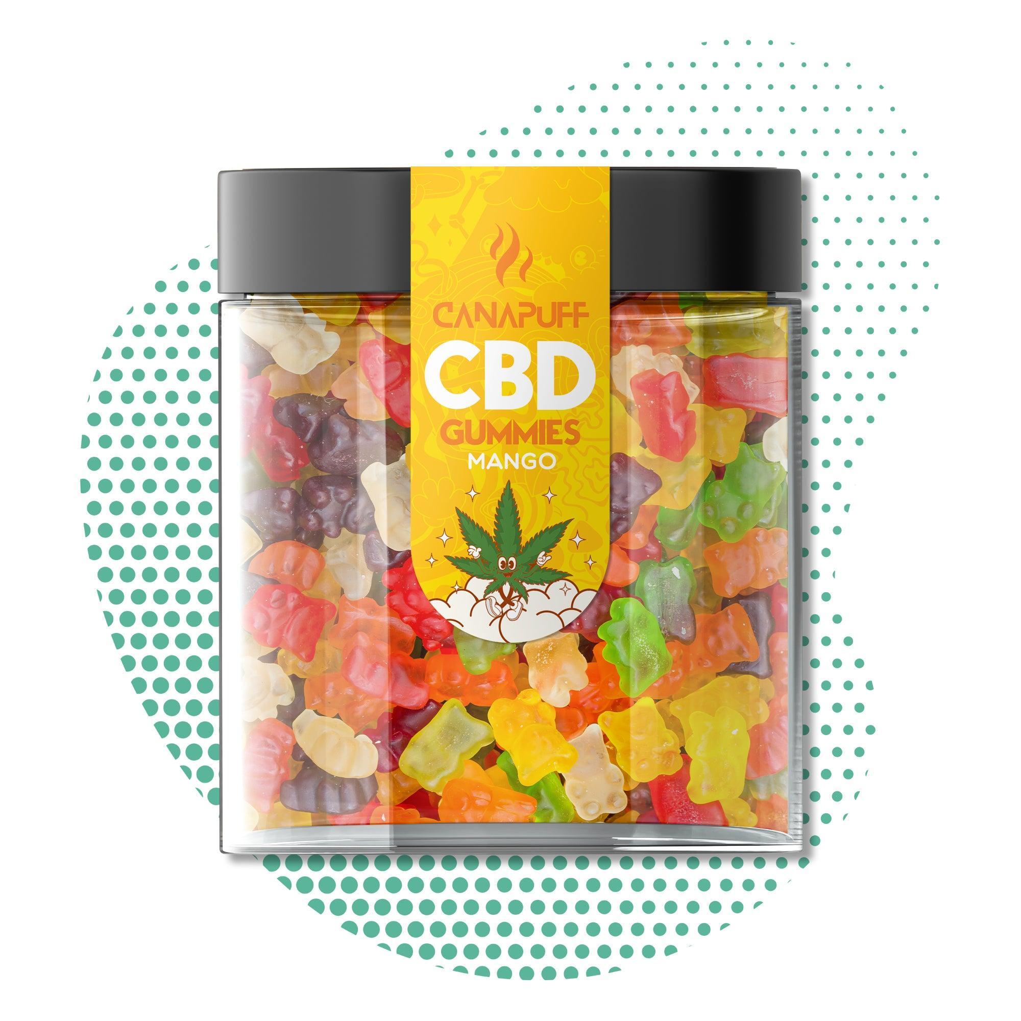 Canapuff - CBD Gummies - Mango-Canapuff
