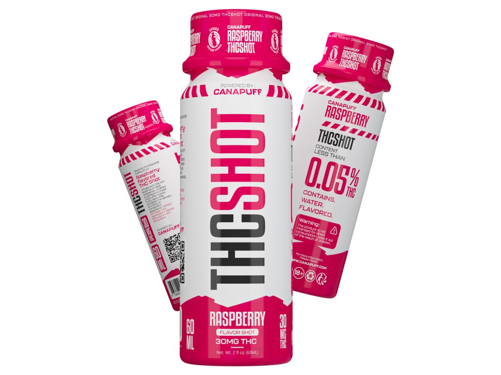 THC Shot Framboise 60 ml