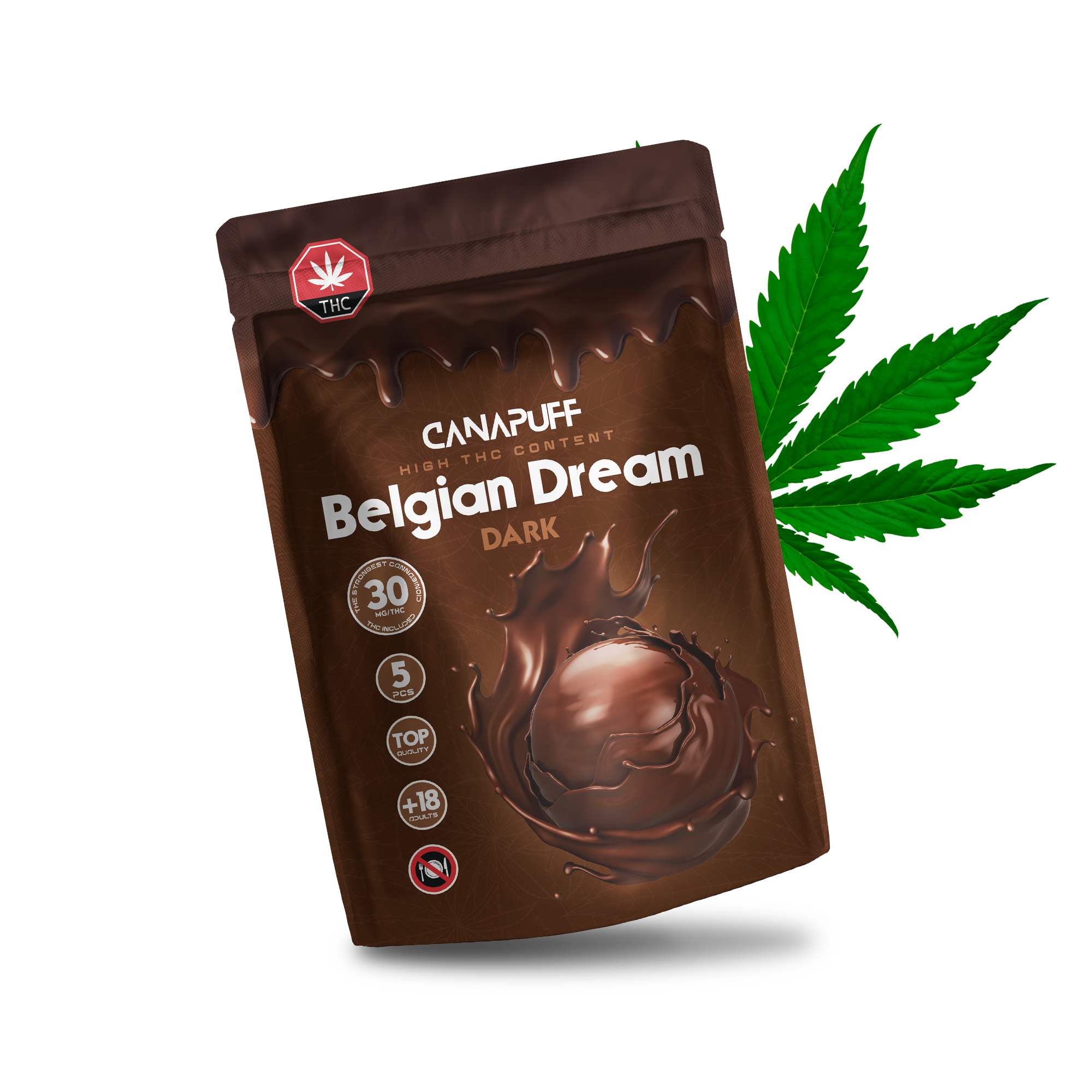 THC Chokolade - Bitter