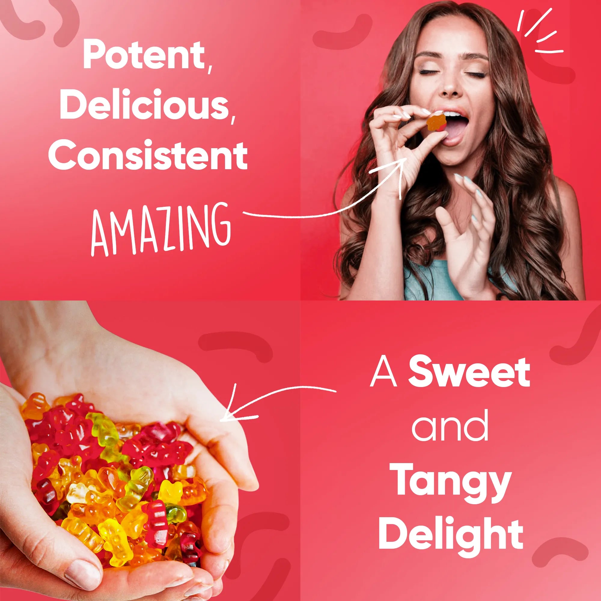 Gummie THC Framboise-Canapuff