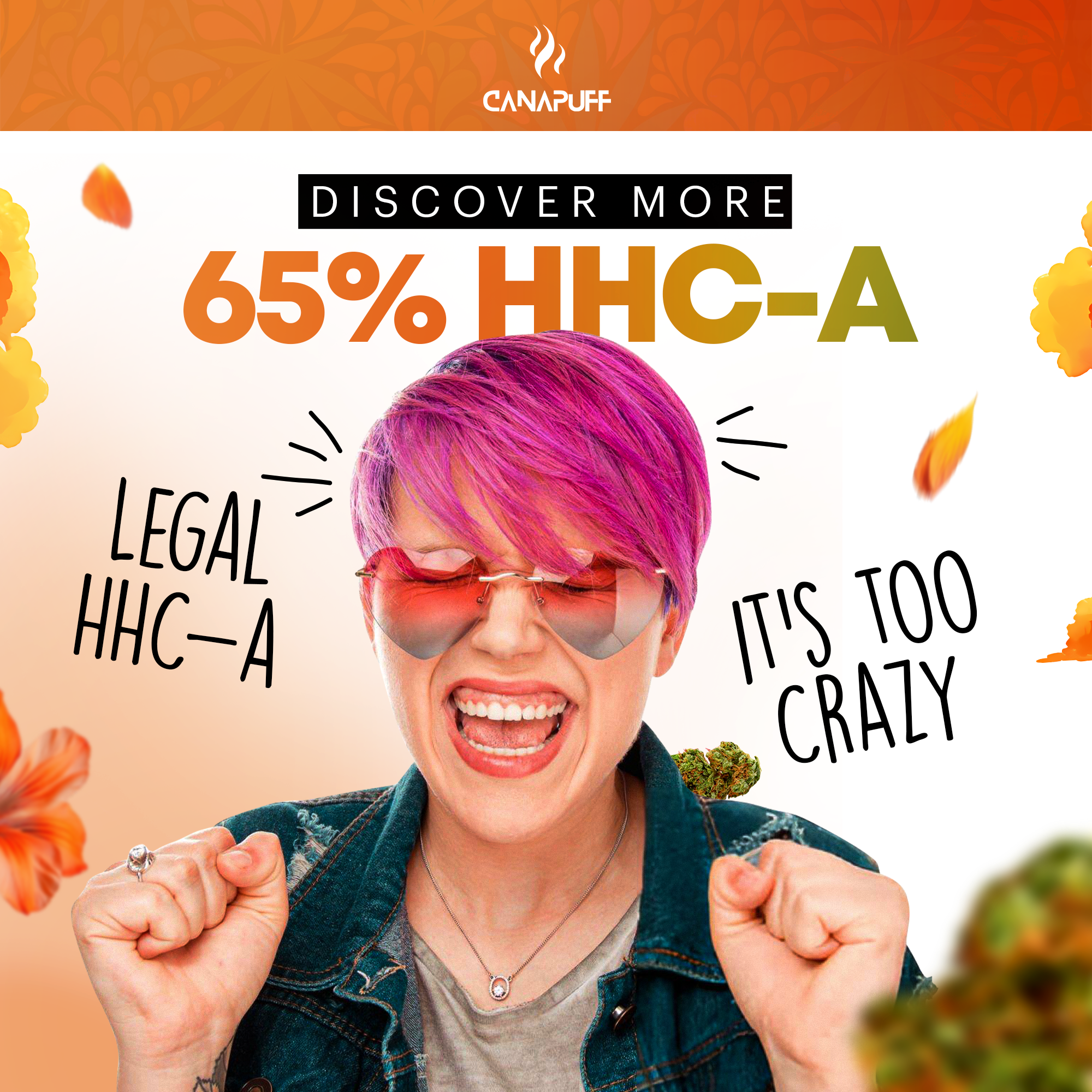 Canapuff - Gelonade 65% - HHC-A Kwiaty-Canapuff