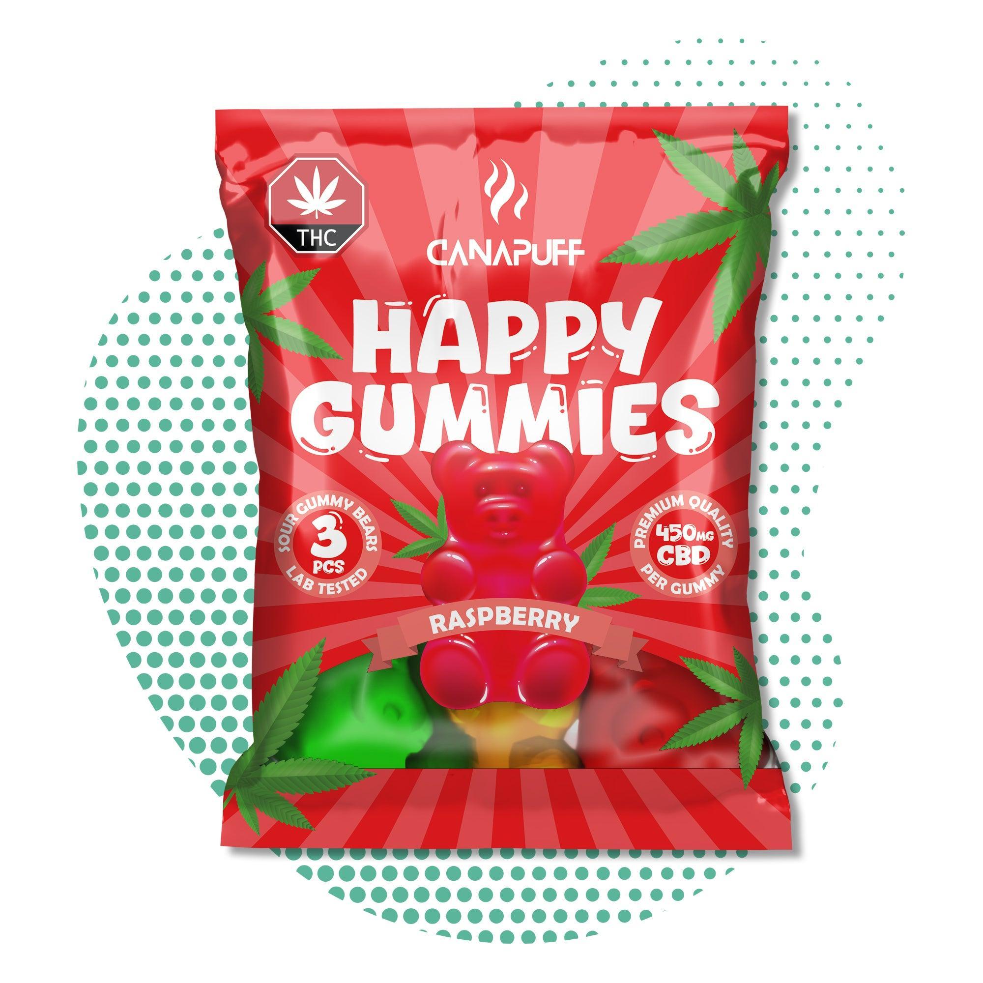 Canapuff - CBD Gummies - Malina-Canapuff