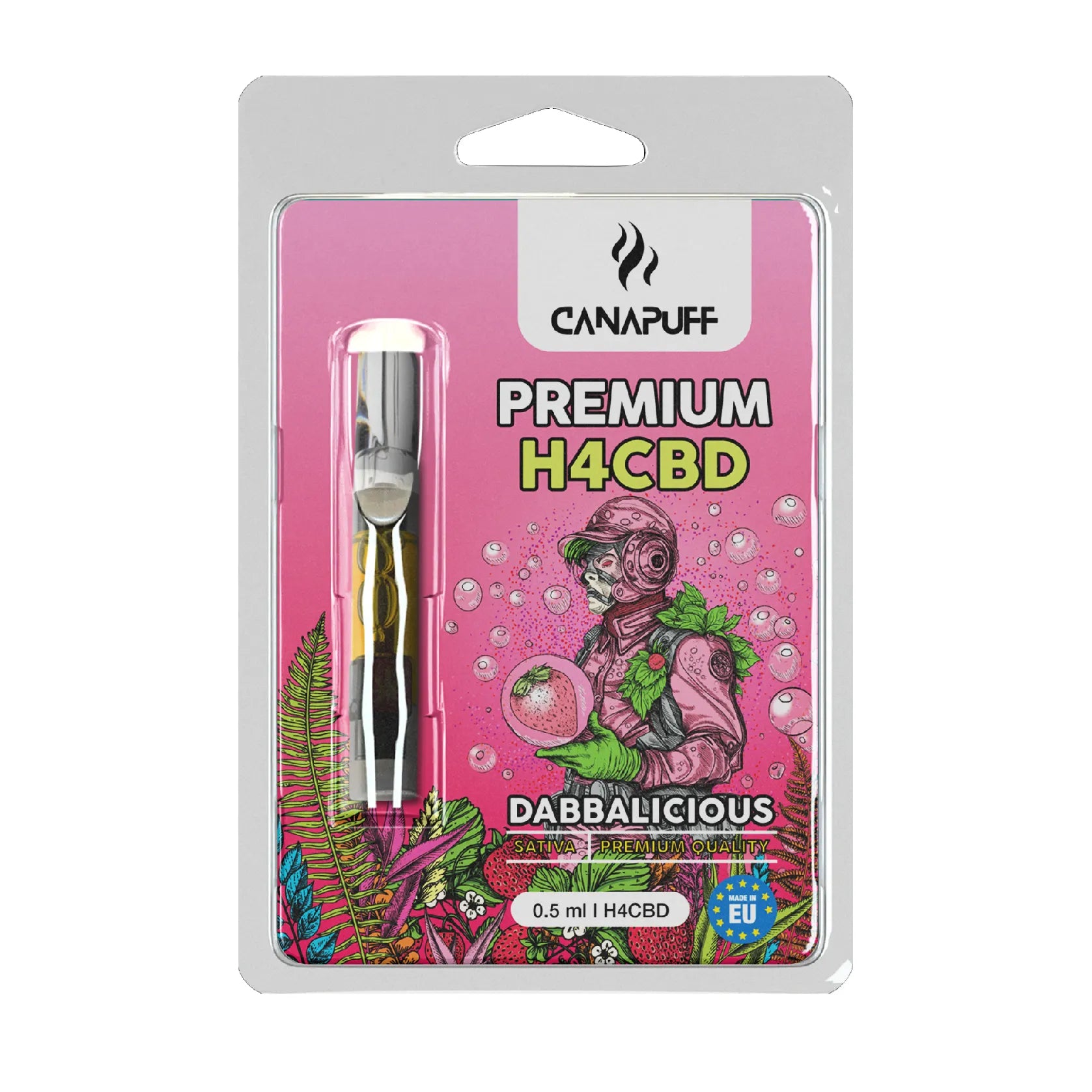 CanaPuff - Dabbalicious - H4CBD 96%-cartridge Canapuff