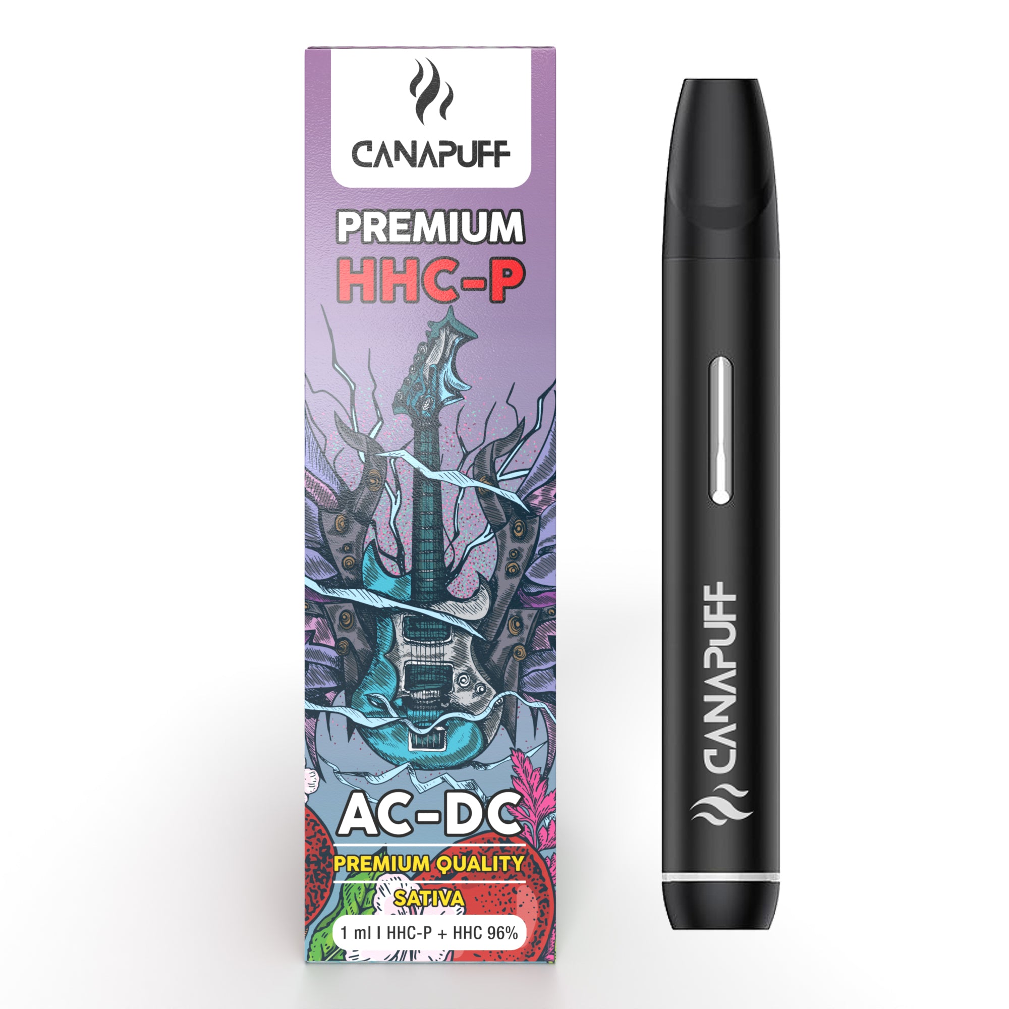 ac dc 96 hhc p canapuff vienkartinis naudojimas 1ml