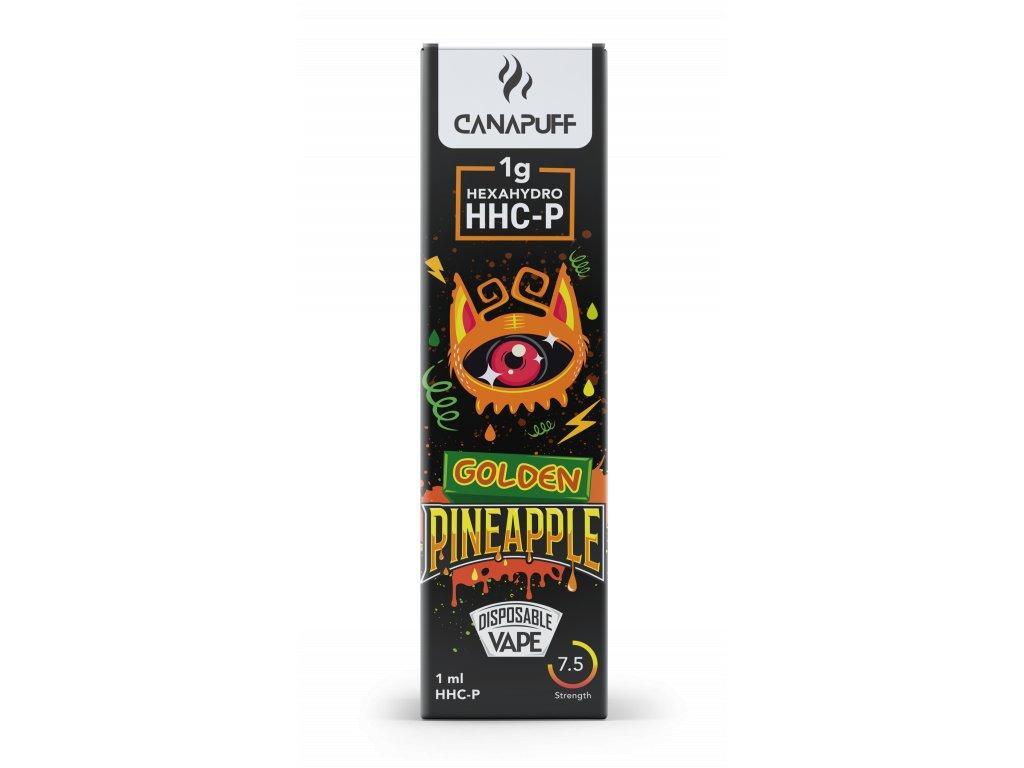 Canapuff Black HHC P Golden Pineapple vienkartinis 1 ml