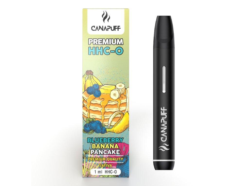blueberry banana pancake 96 HHC O Canapuff egyszer használatos 1ml