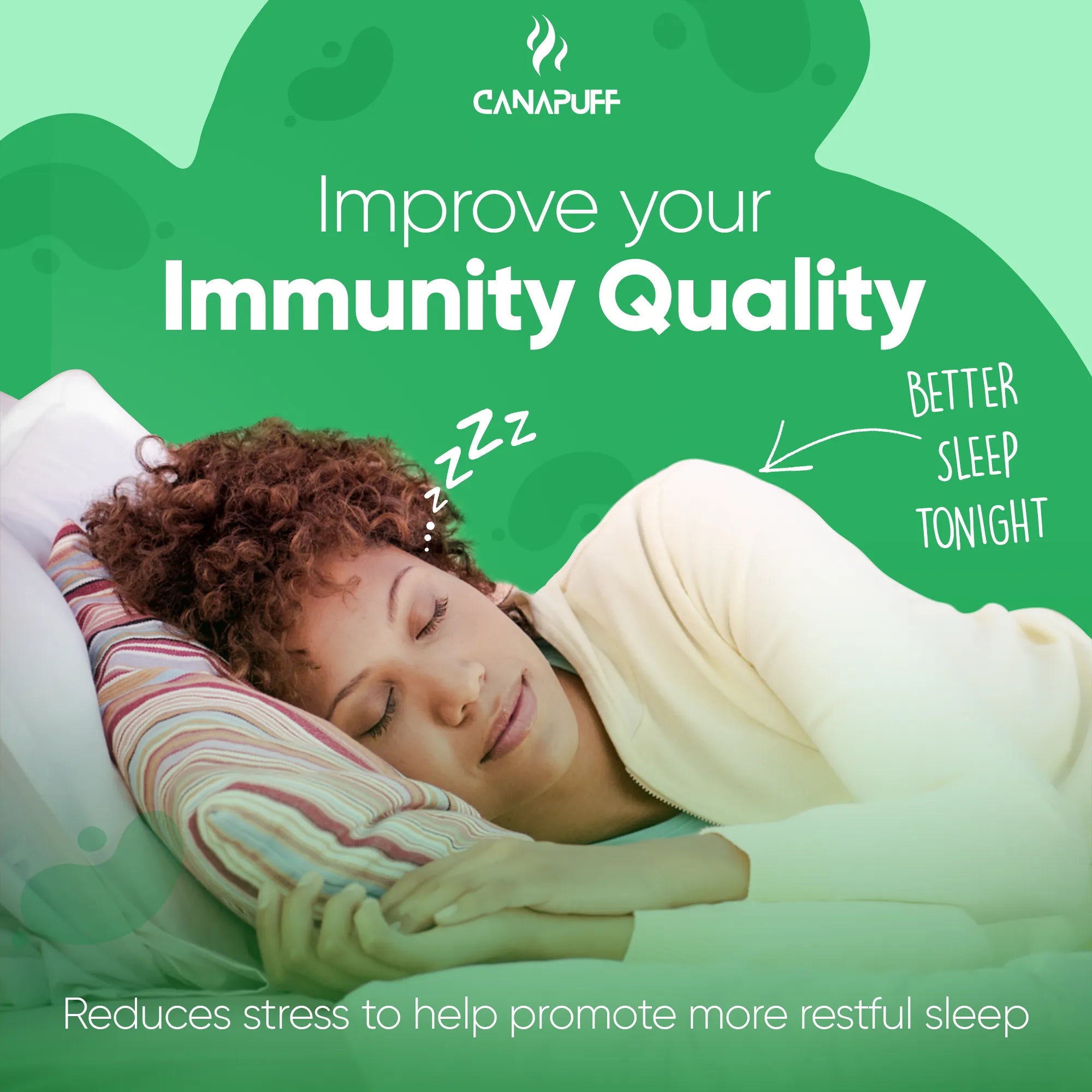 Canapuff - CBD-gumicukorkák - Immunity-Canapuff