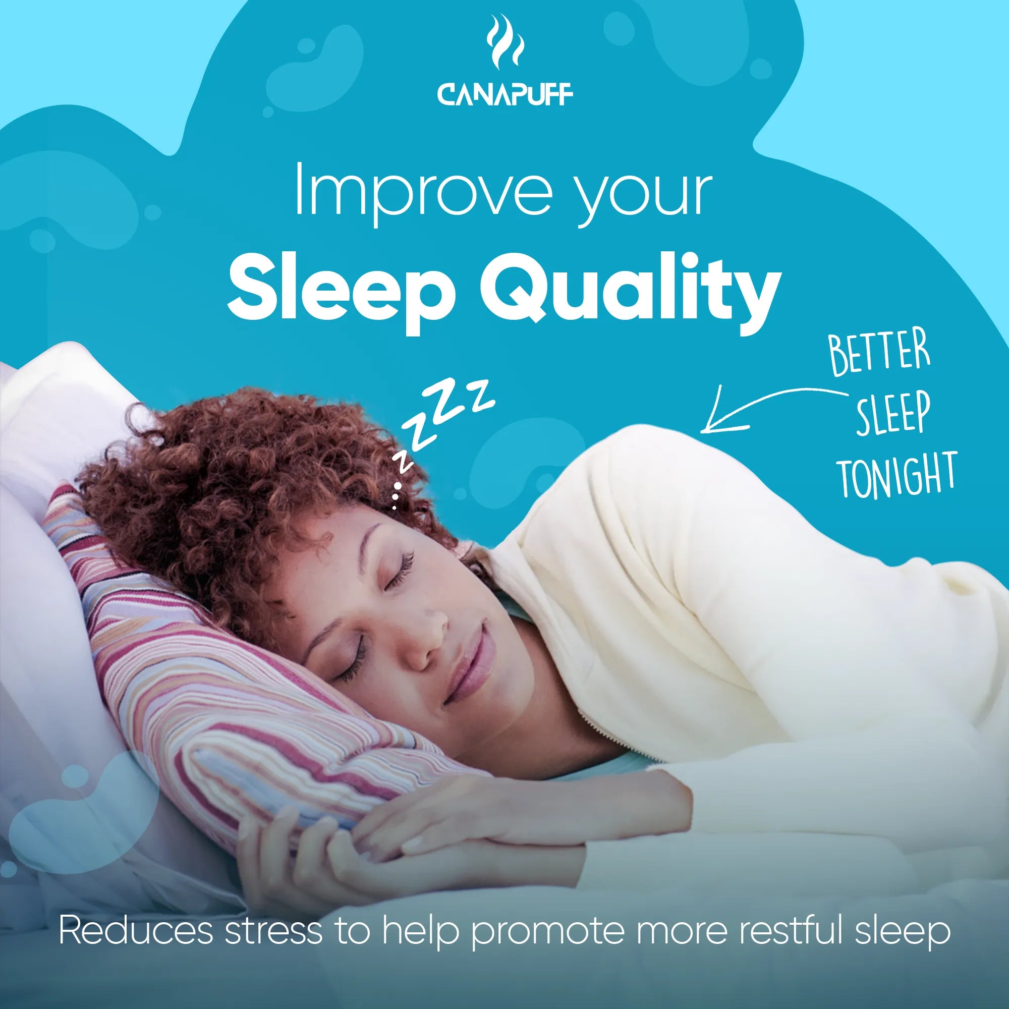 Canapuff - CBD-gumicukorkák - Rest-Canapuff