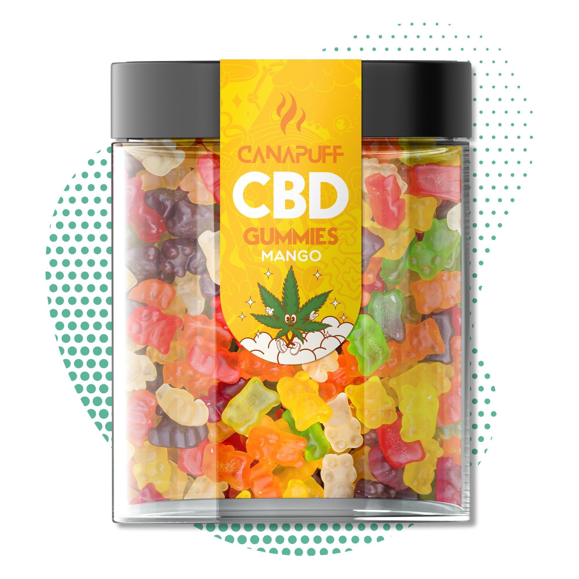 Canapuff - CBD Gummies - Mango-Canapuff