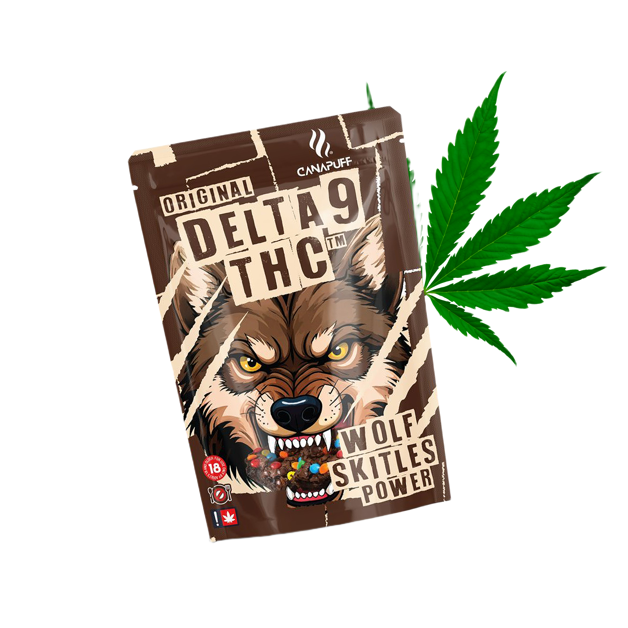 THC Delta 9 Wolf Skittles Power