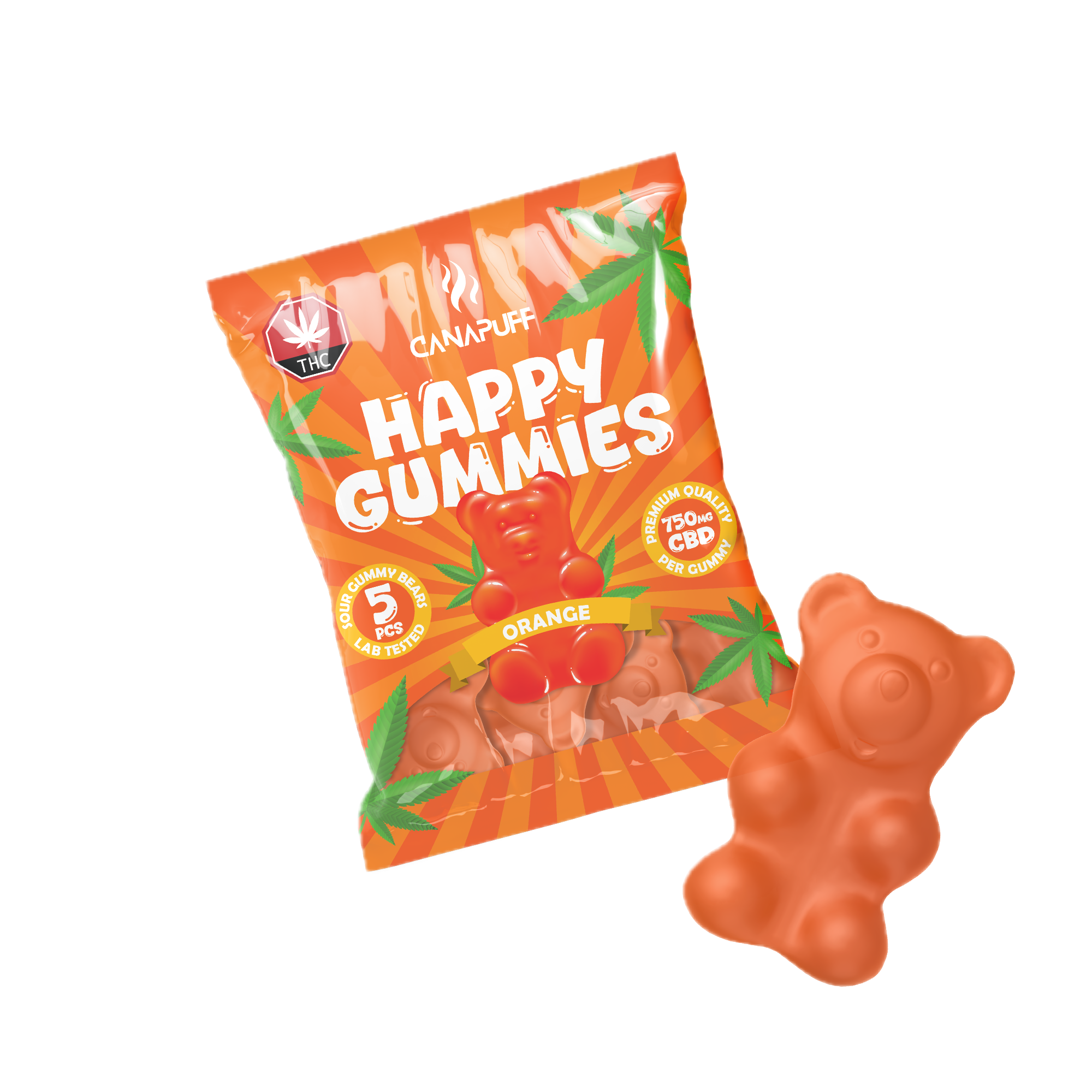 CBD Gummies Portocaliu