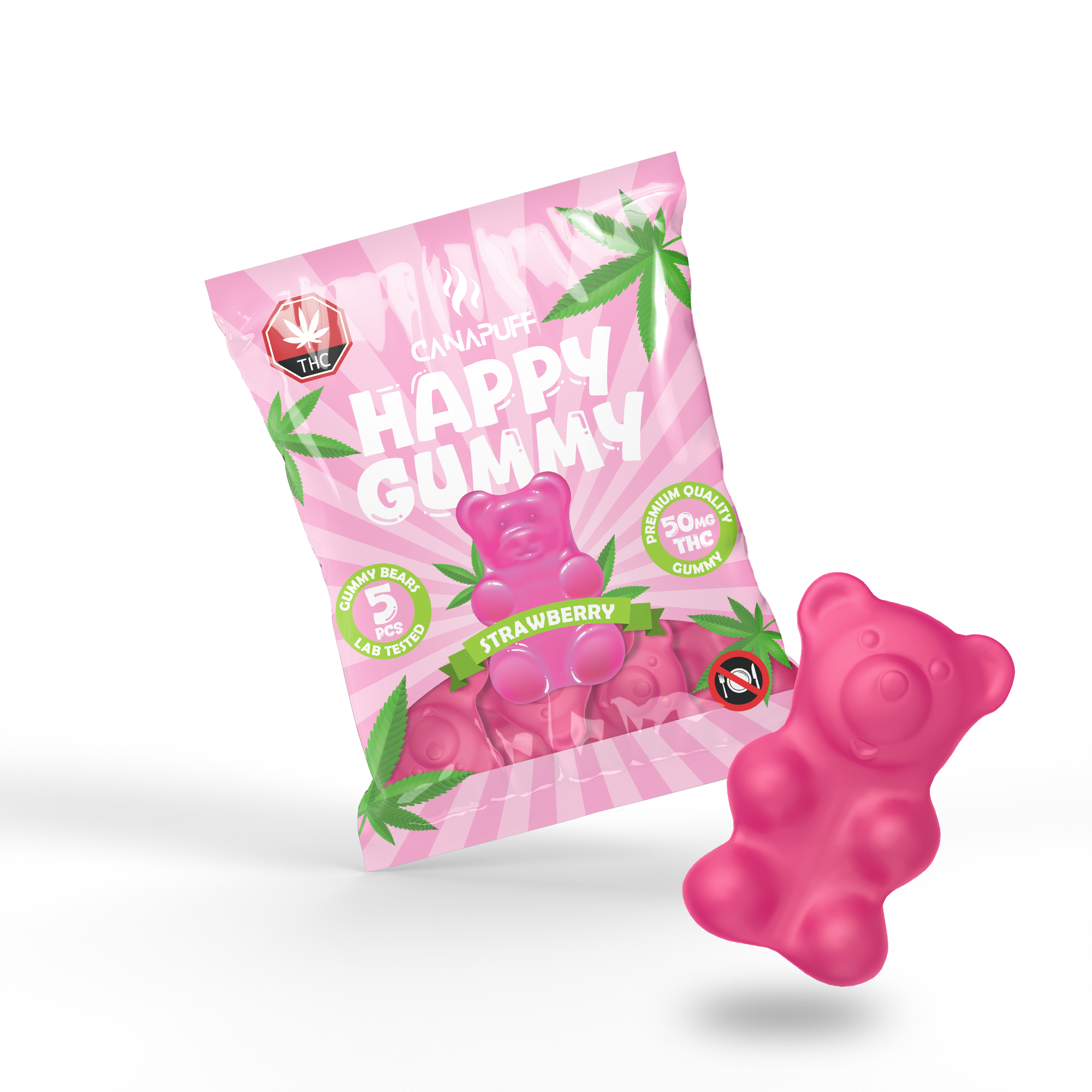 THC Gummies Strawberry