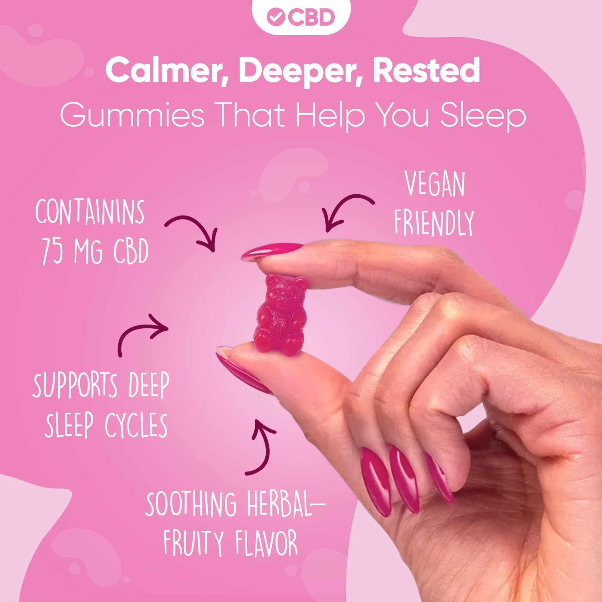 Canapuff - Gummies al CBD - Sleep-Canapuff