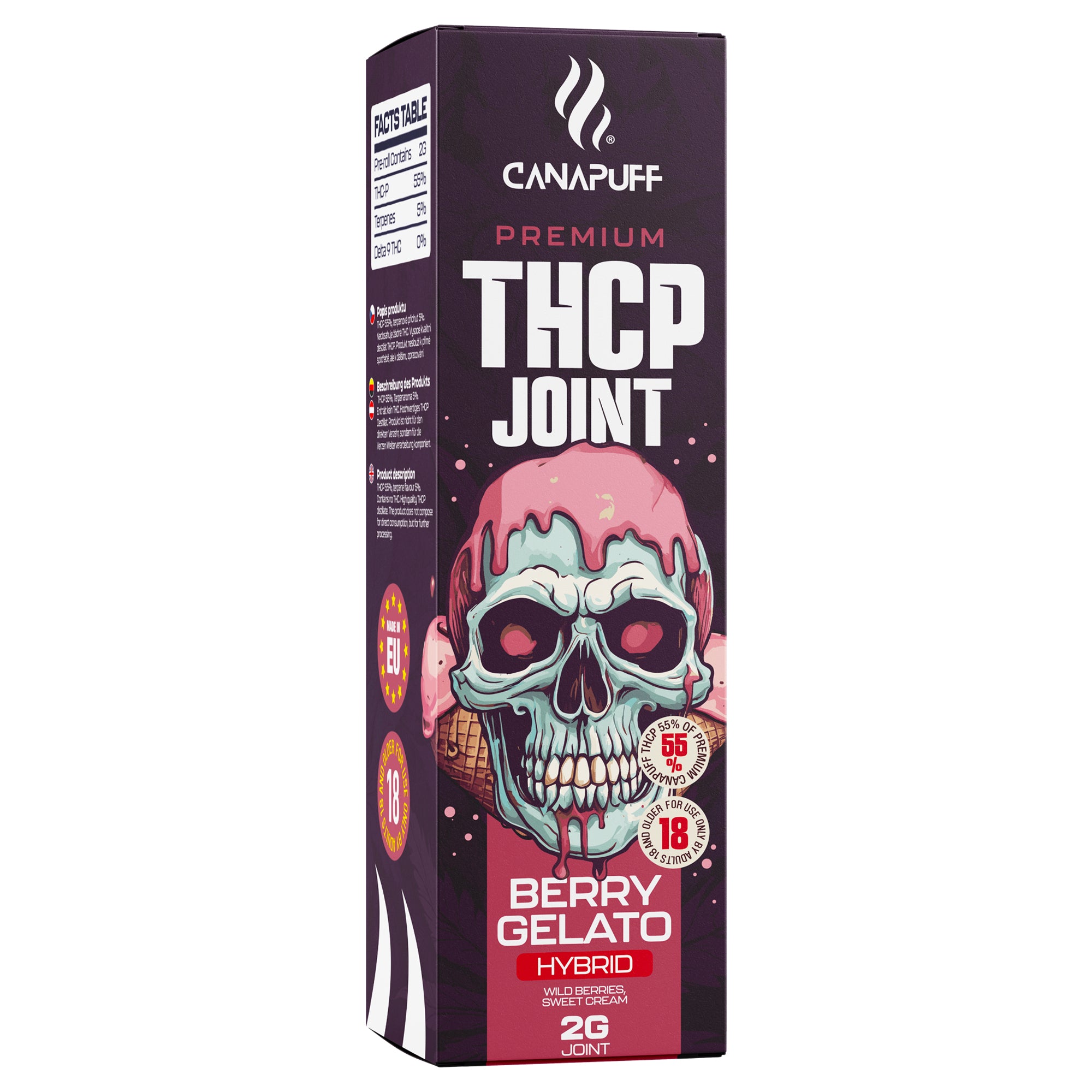 THCP Bendrasis BERRY GELATO RENDINYS
