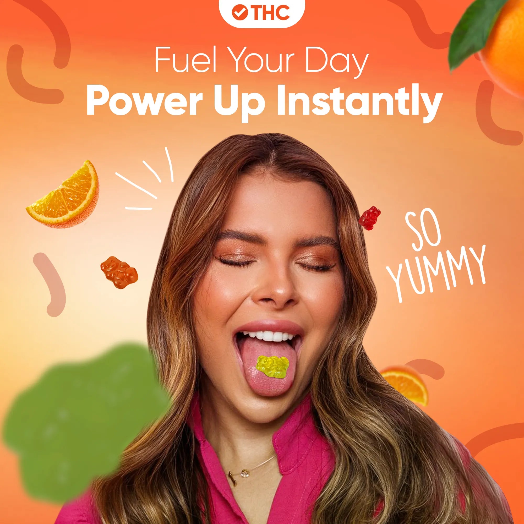 Gominolas THC Naranja-Canapuff