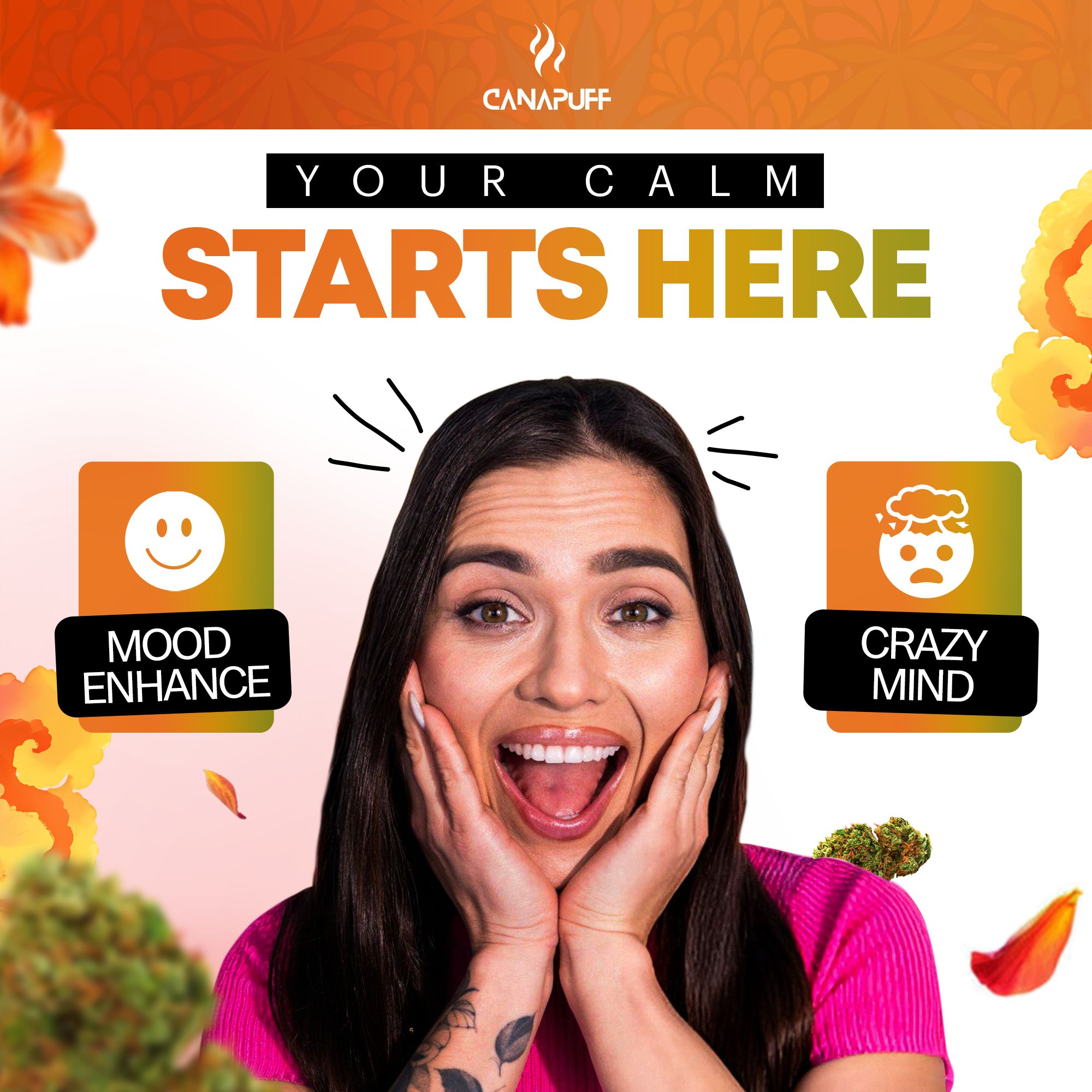 Canapuff - Gelonade 65% - HHC-A Topskud-Canapuff