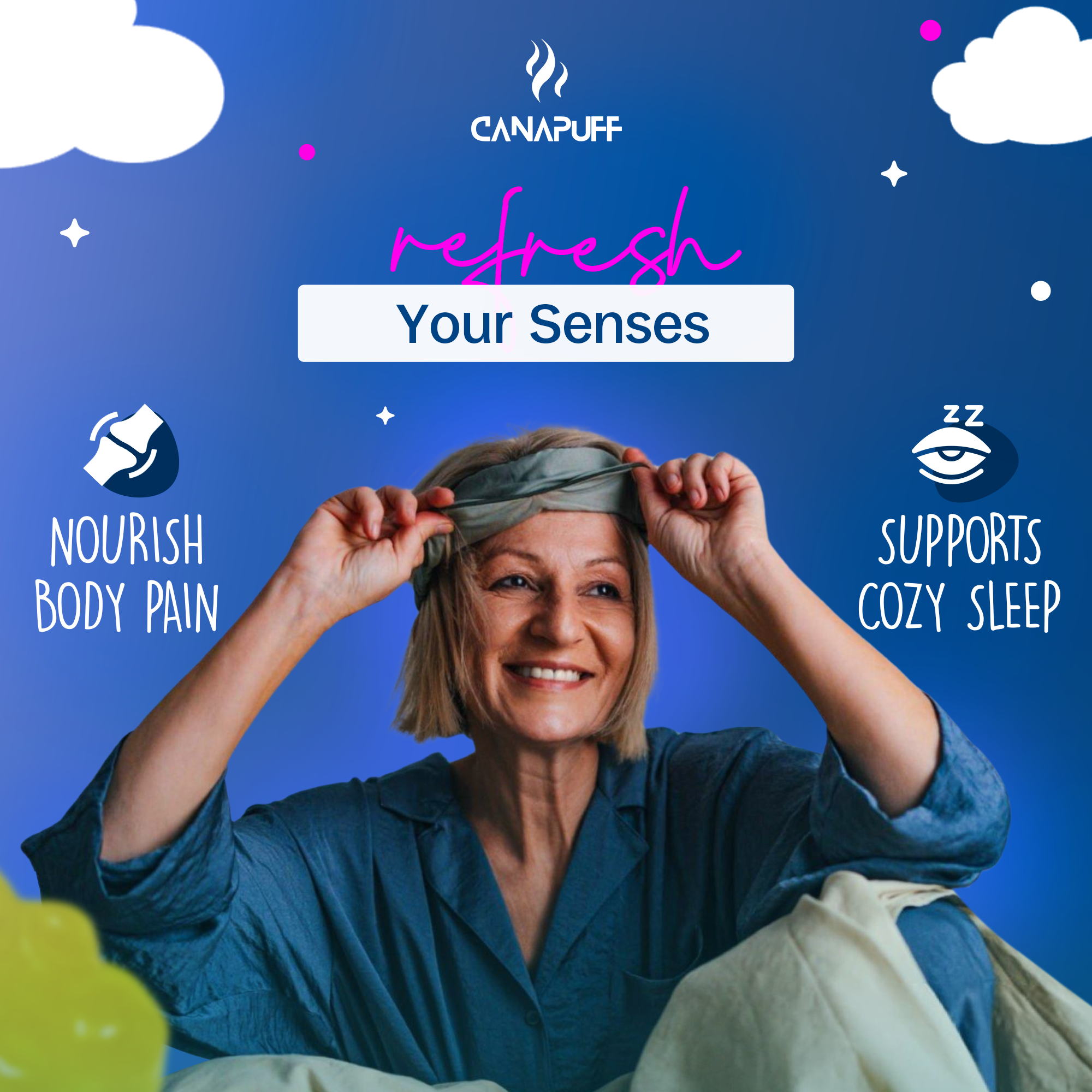 Melatonin Gummies - Raspberry-Canapuff