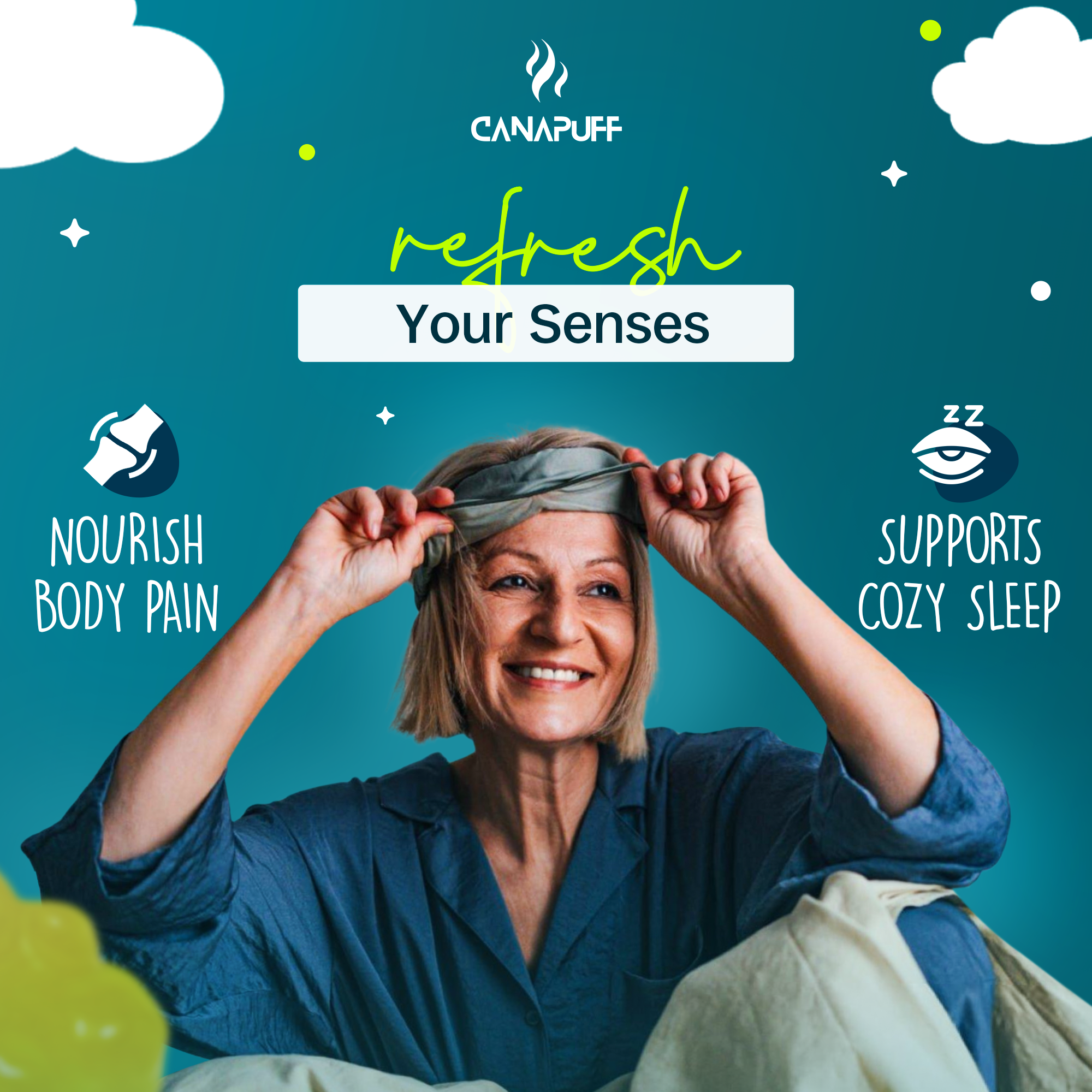 CBN+THC Gummies - Cherry-Canapuff