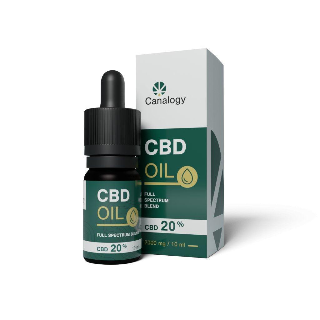 Canalogy 20% CBD aliejus Canapuff