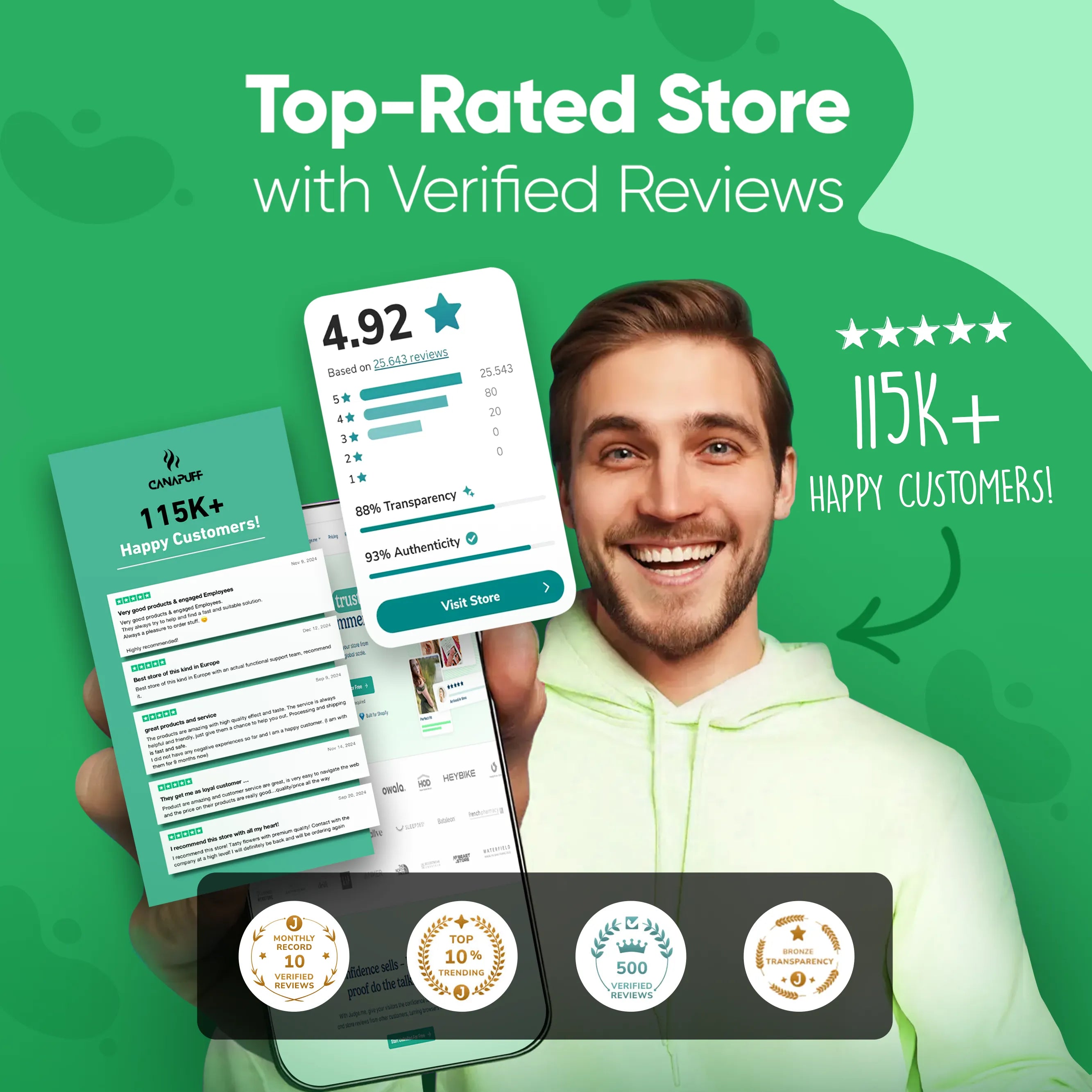 Canapuff - CBD-gumicukorkák - Immunity-Canapuff