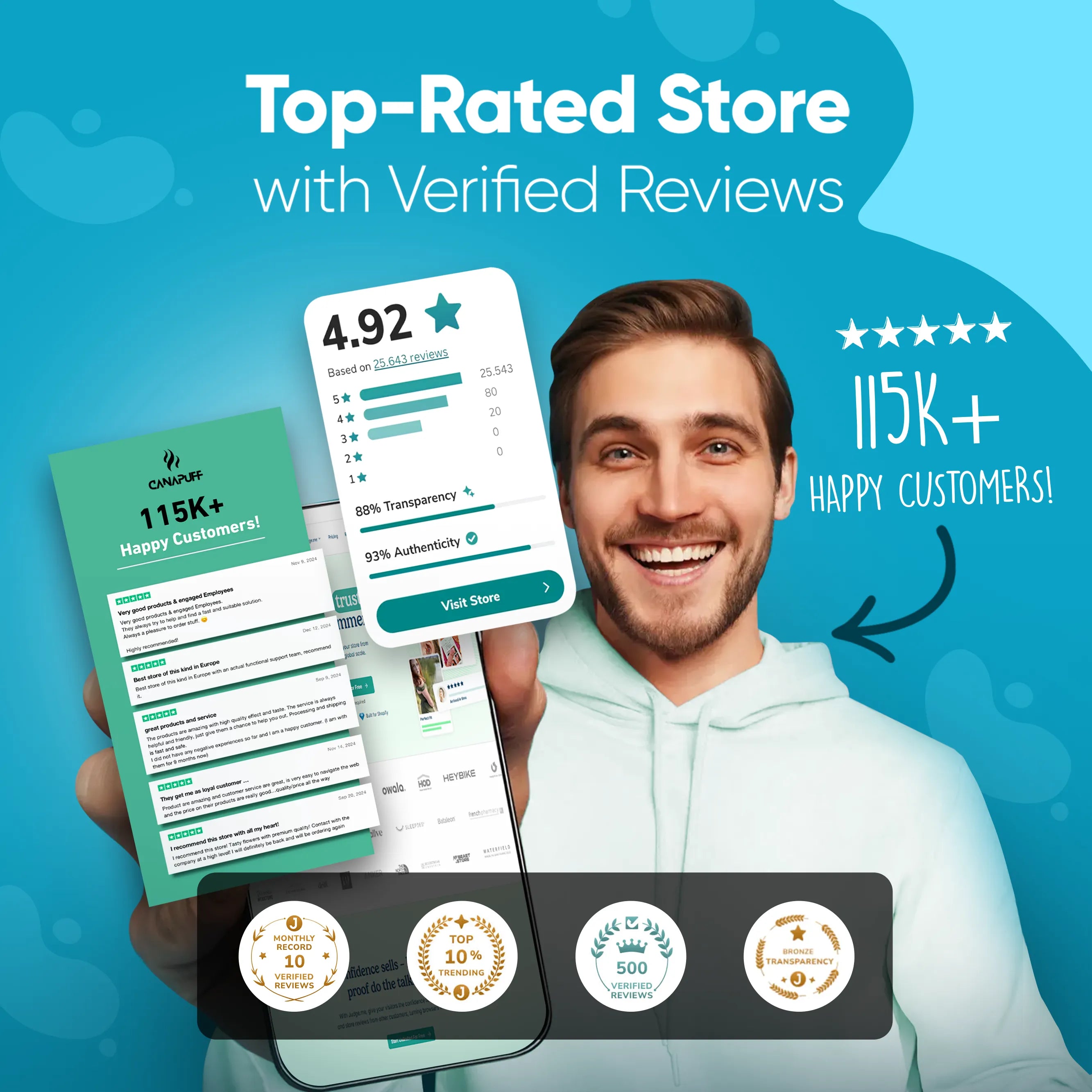 Canapuff - CBD-gumicukorkák - Rest-Canapuff