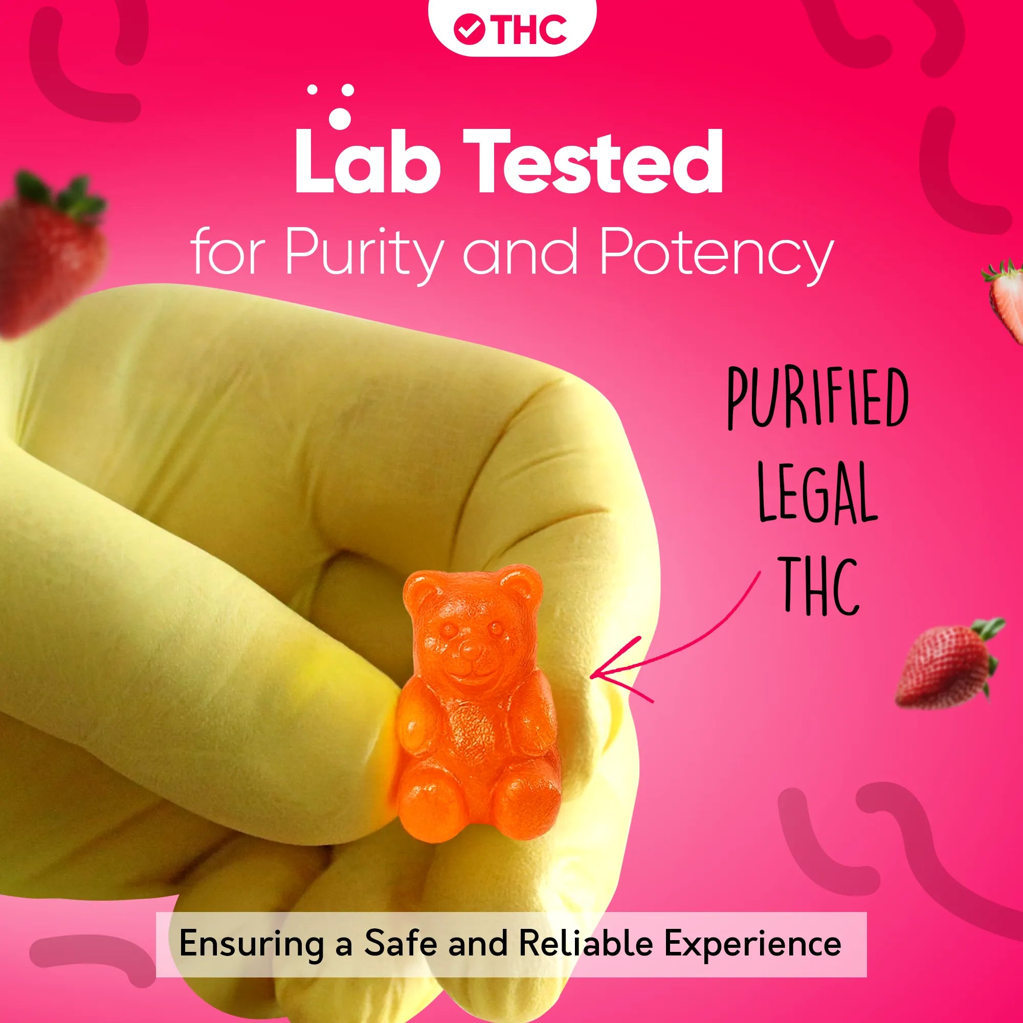 THC Gummies Strawberry