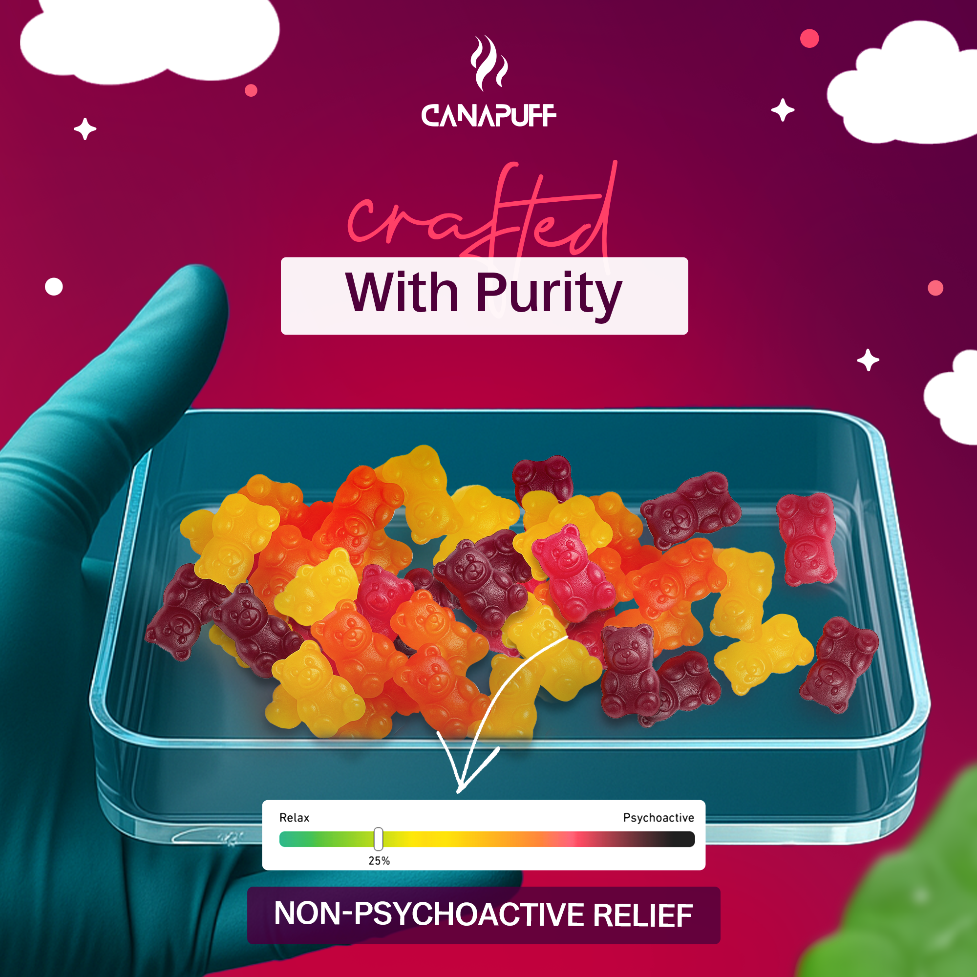 Melatonin+CBD Gummies - Cherry
