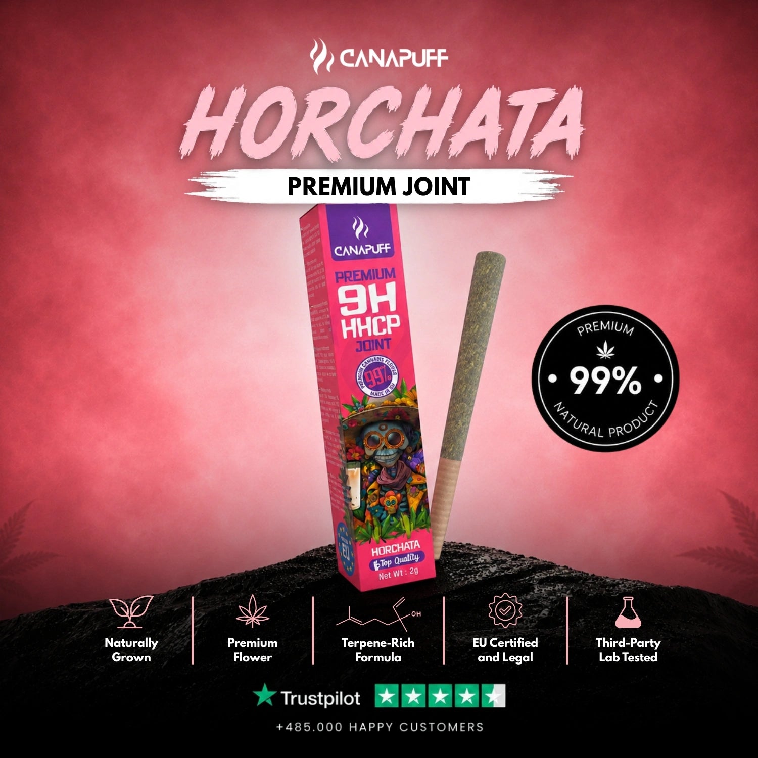 9h-HHCP Joint Horchata 99 % 2g