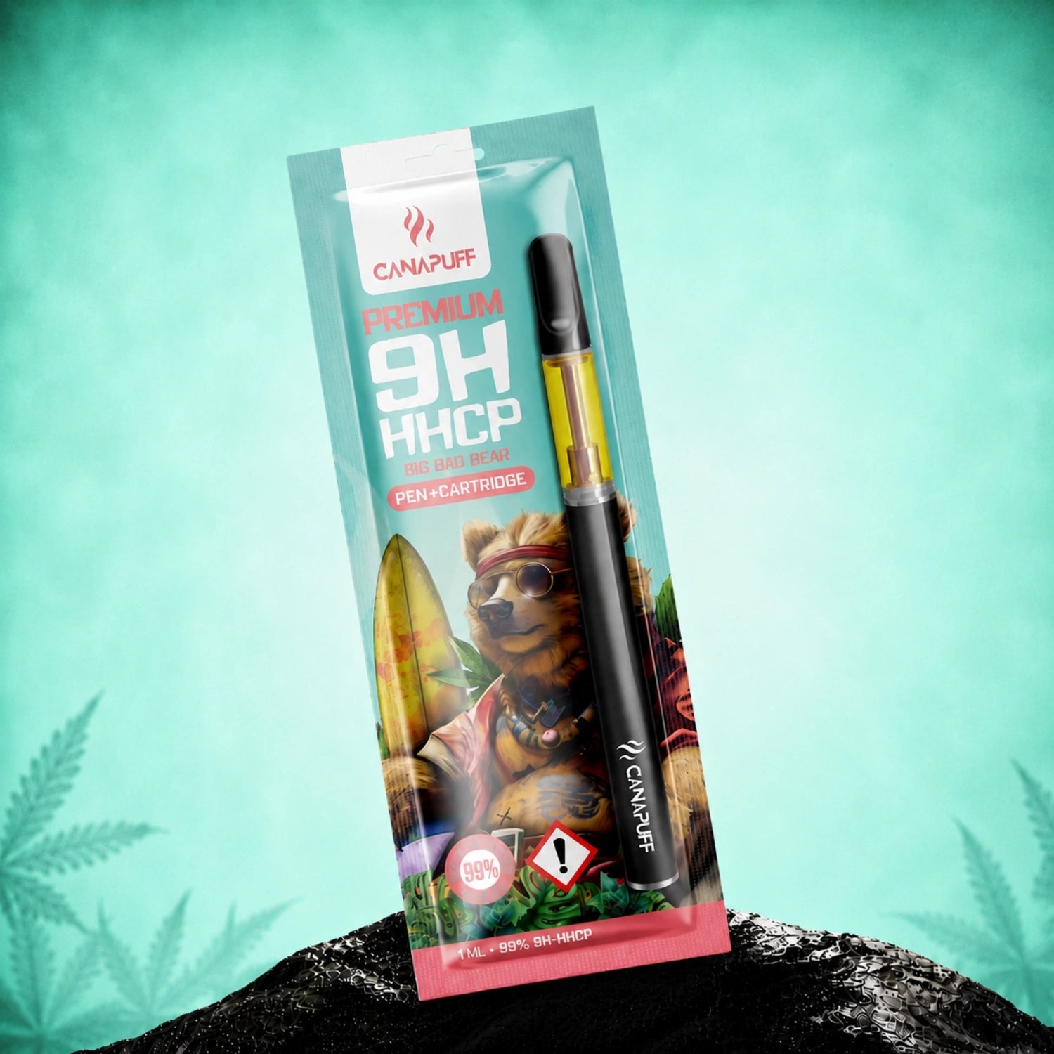 9H-HHCP Pen+Cartridge Big Bad Bear 99%