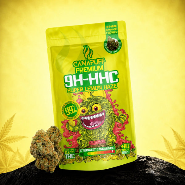 Saqueta de flores Canapuff 9H-HHC Super Lemon Haze, 99%
