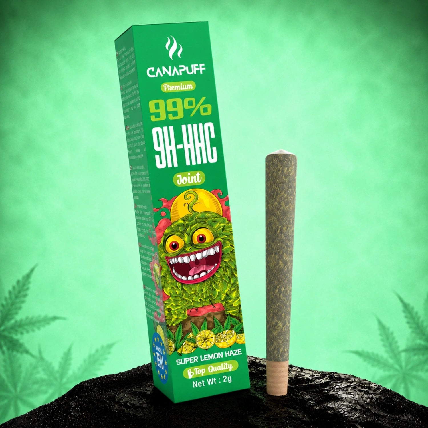 9H-HHC Joint Super Lemon Haze 99% – Citrus Power