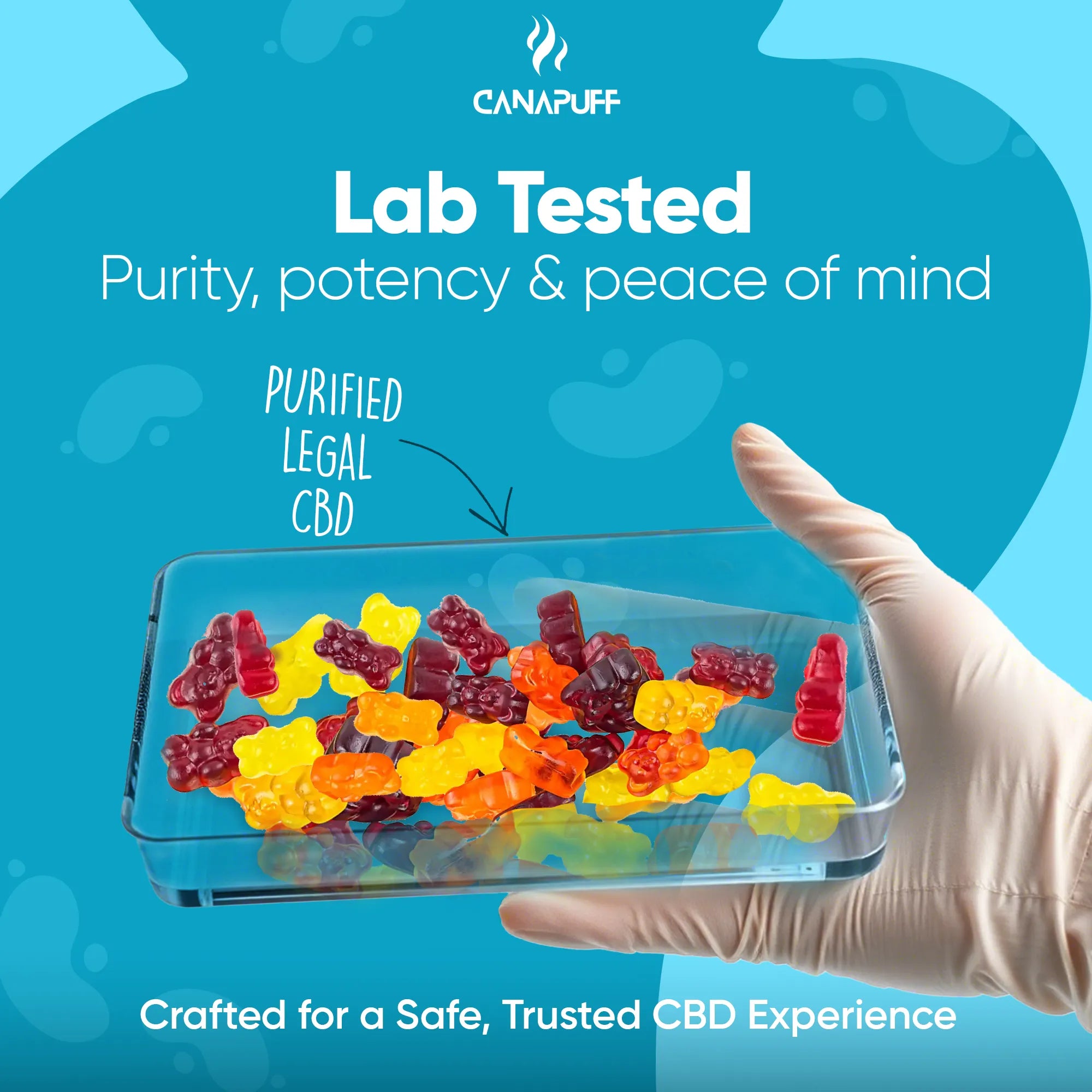 Canapuff - CBD-gumicukorkák - Rest-Canapuff