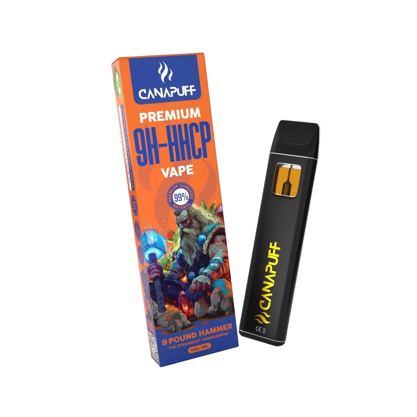 9H-HHCP Vape 9 Pound Hammer 1ml Knockout 9H-HHCP Vape 9 Pound Hammer 1ml Knockout