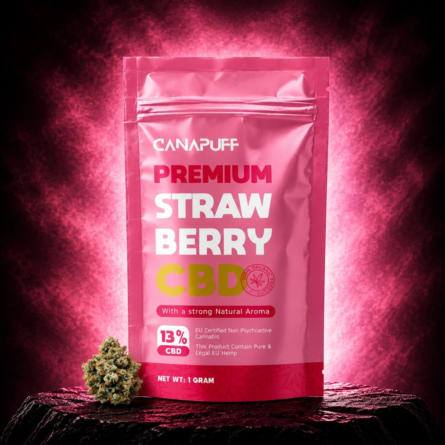 CBD Цветя Strawberry 13%